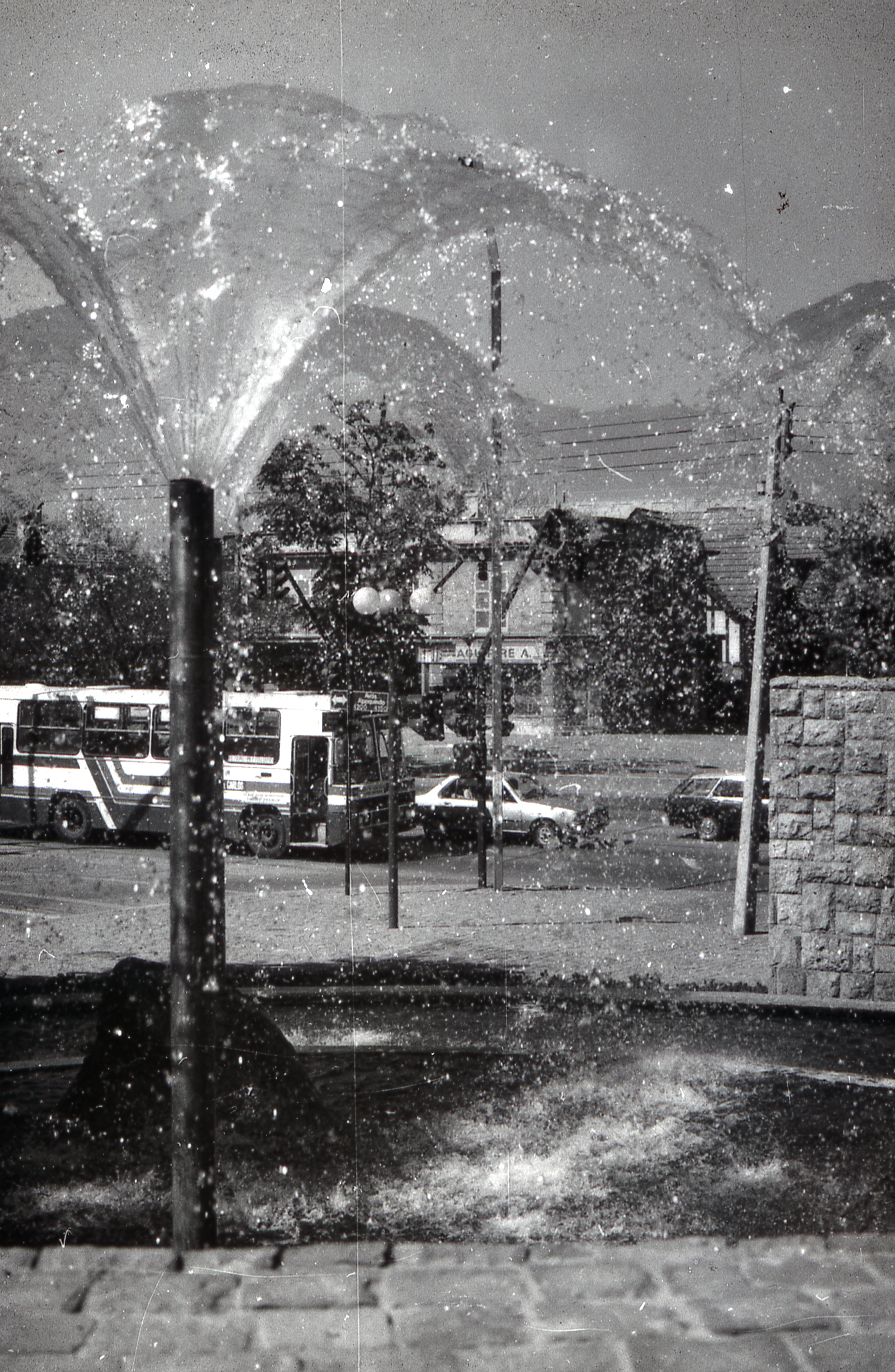 Santiago, Apoquindo esquina Málaga, 1977