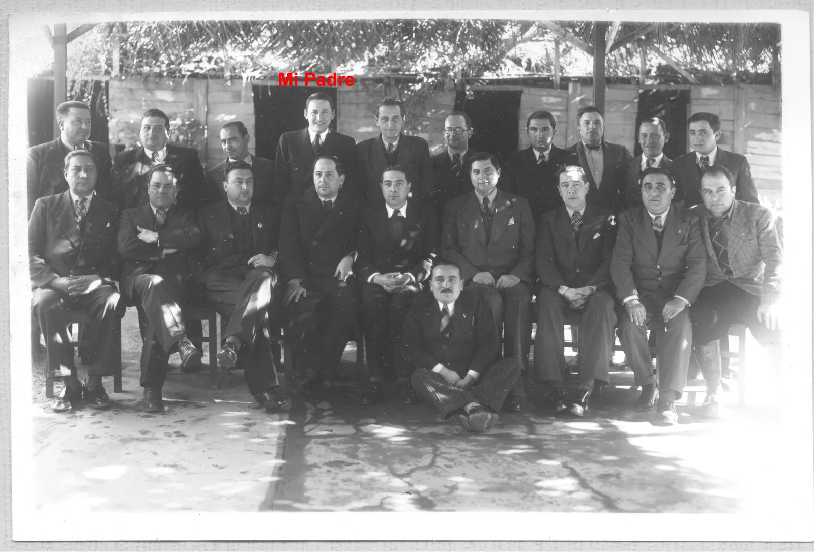 Empleados de FF del E en Valparaíso, 1940