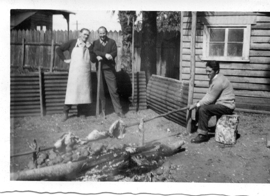Asado al palo Pto Fonck, 1966