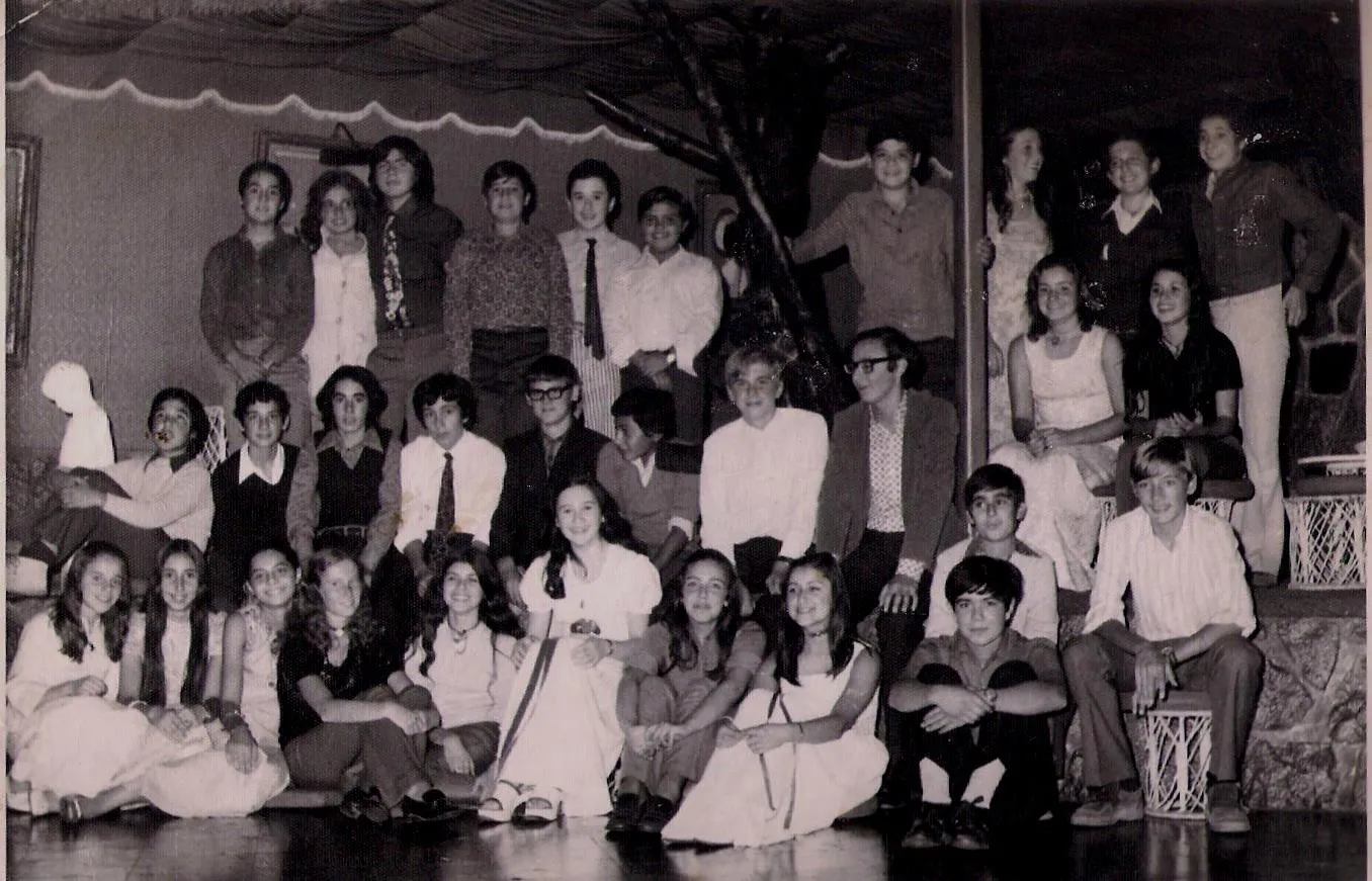 Fiesta de cumpleaños en el Topsy Topsy de Reñaca, 1974