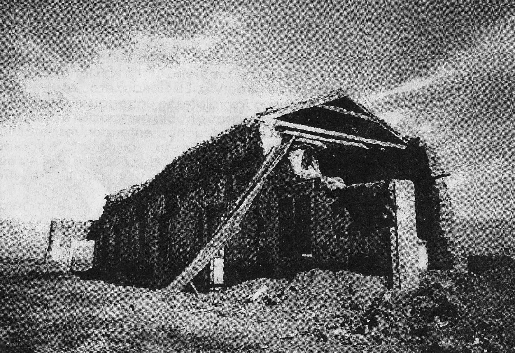 Ruinas Casa Coronel Santiago Bueras, 1997