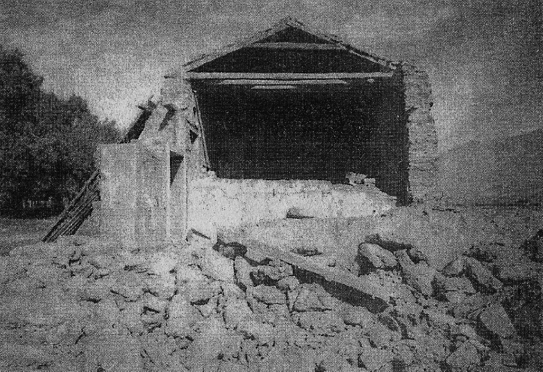 Ruinas Casa Coronel Santiago Bueras,1997