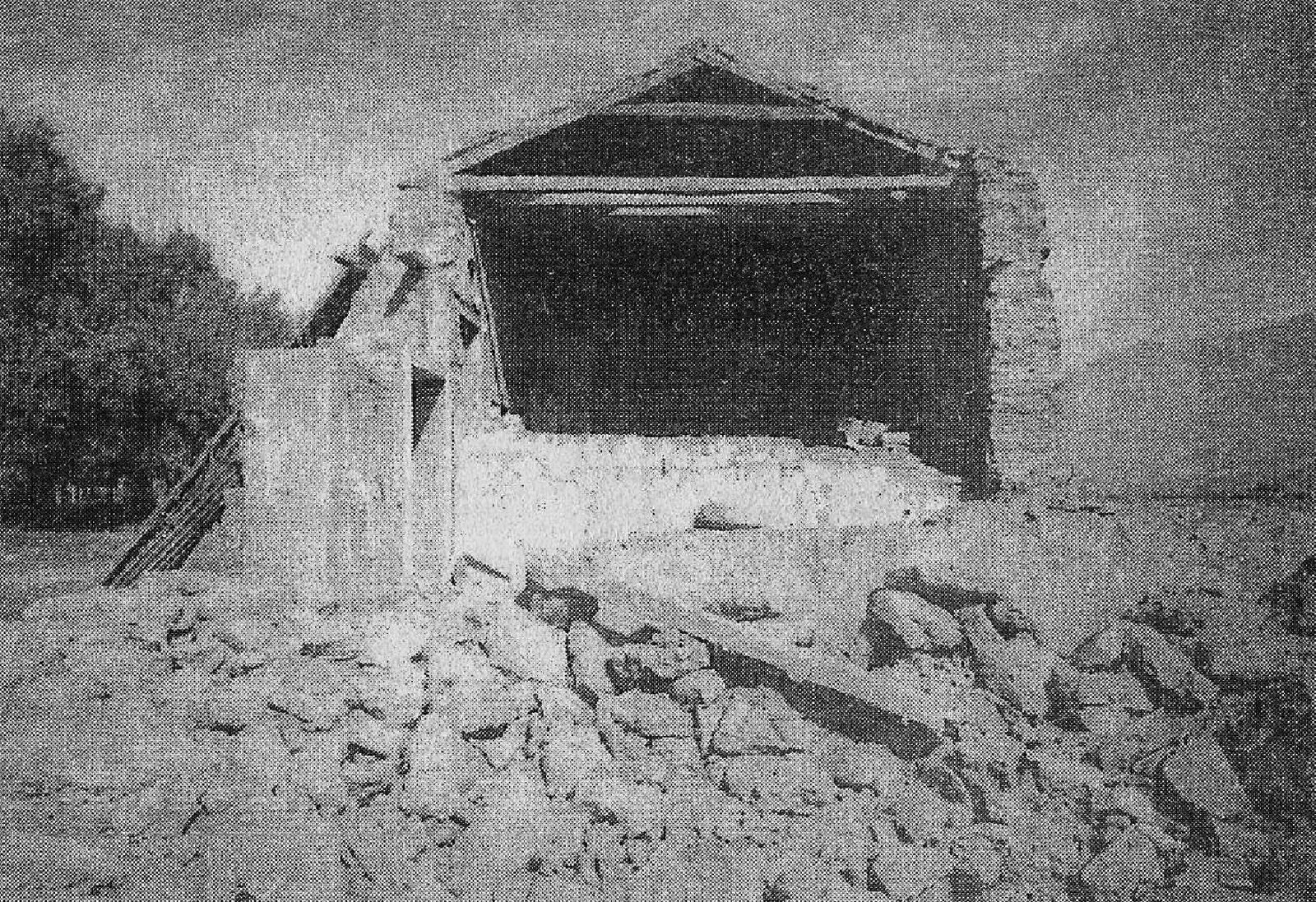 Ruinas Casa Coronel Santiago Bueras,1997