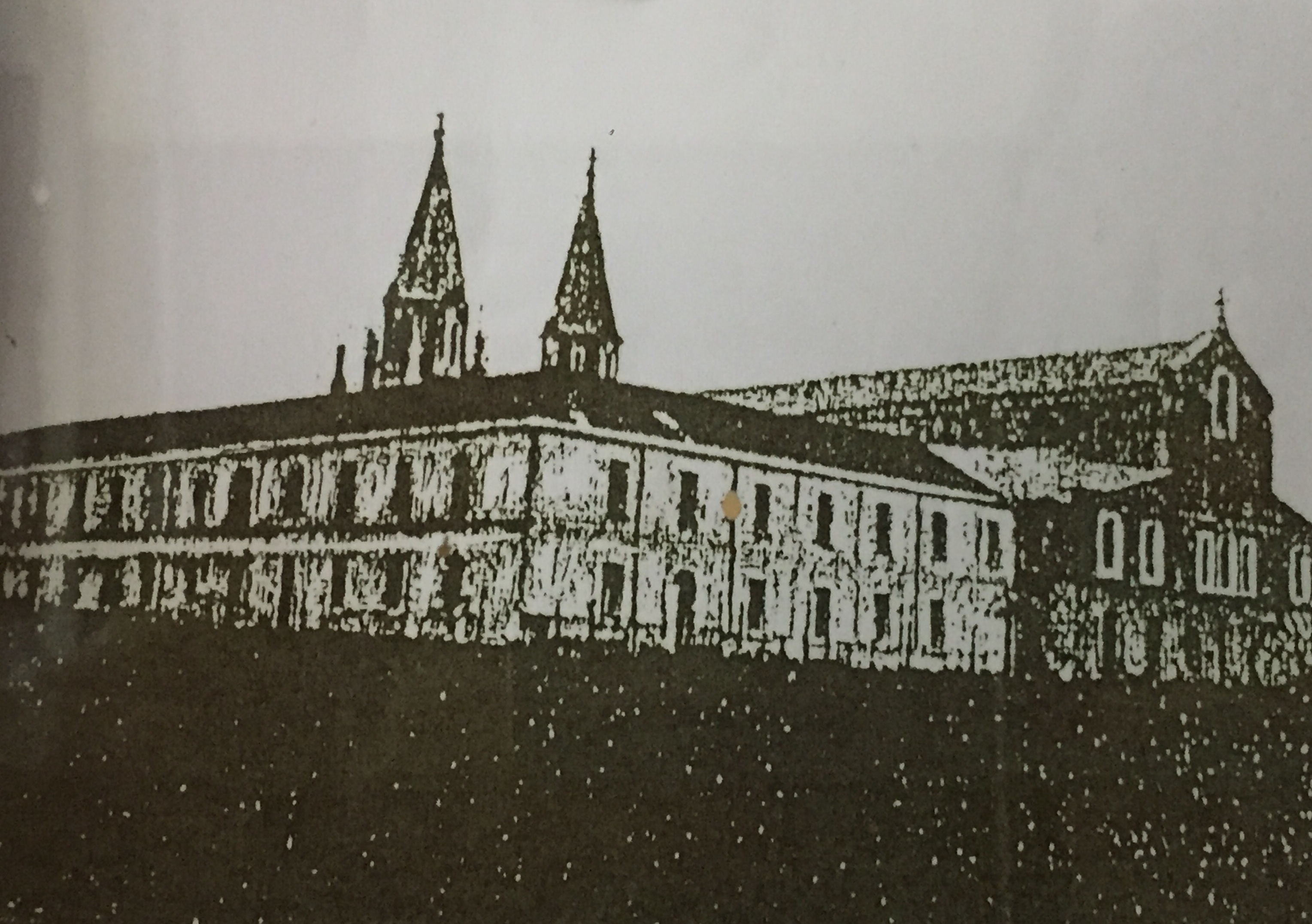 Convento de San Alfonso de Cauquenes, 1909