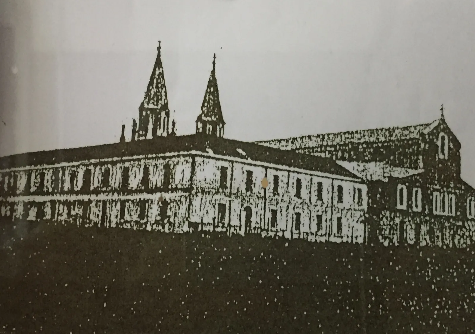 Convento de San Alfonso de Cauquenes, 1909