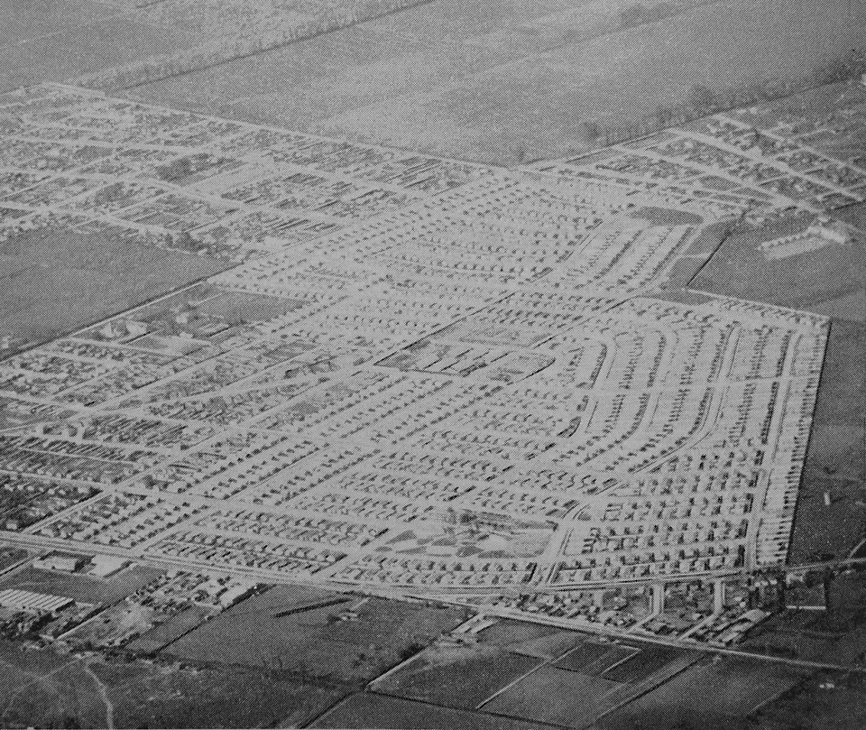 Conjunto habitacional en Macul, 1962