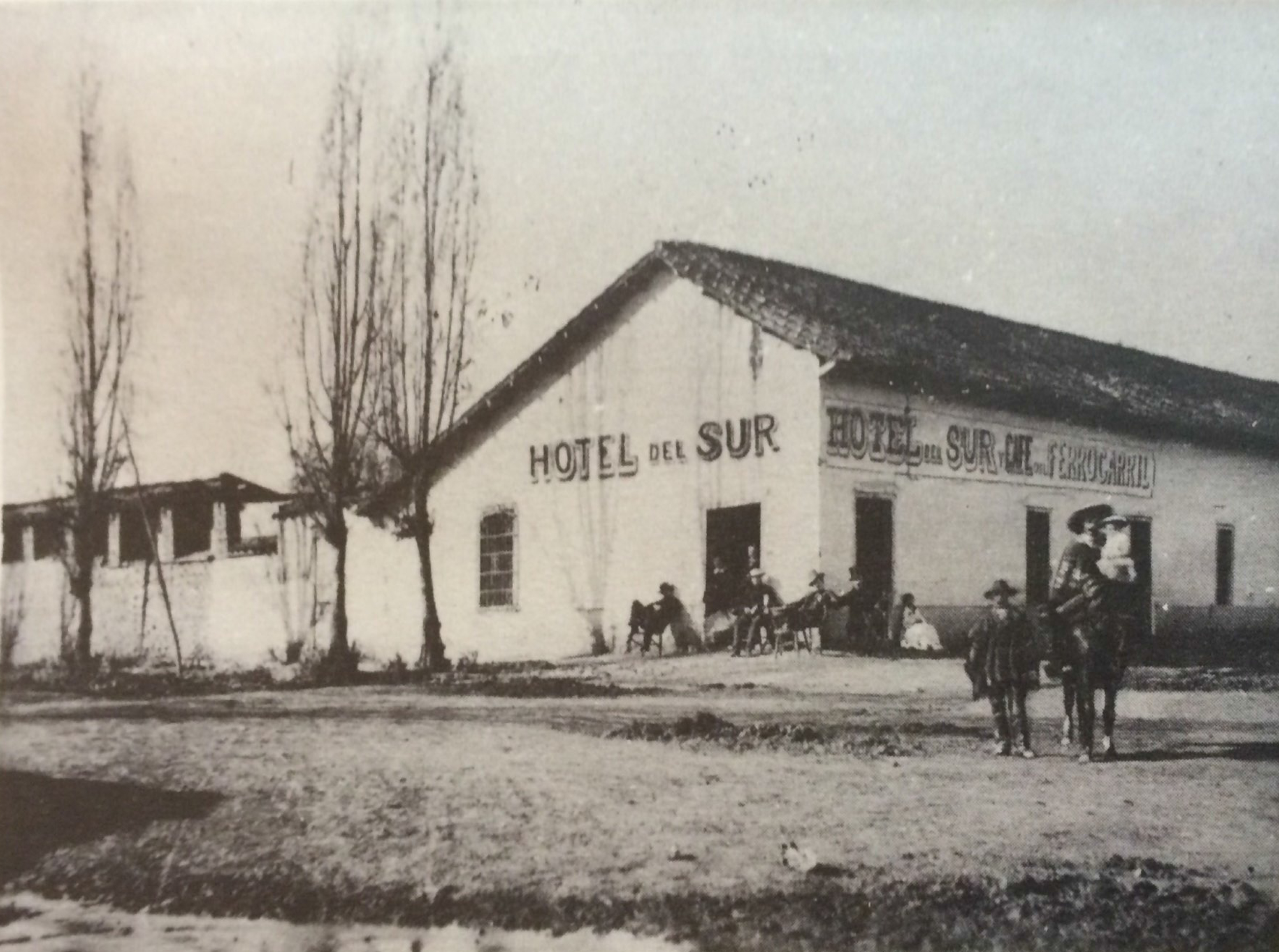 Hotel del sur en la estación central de ferrocarriles, 1859