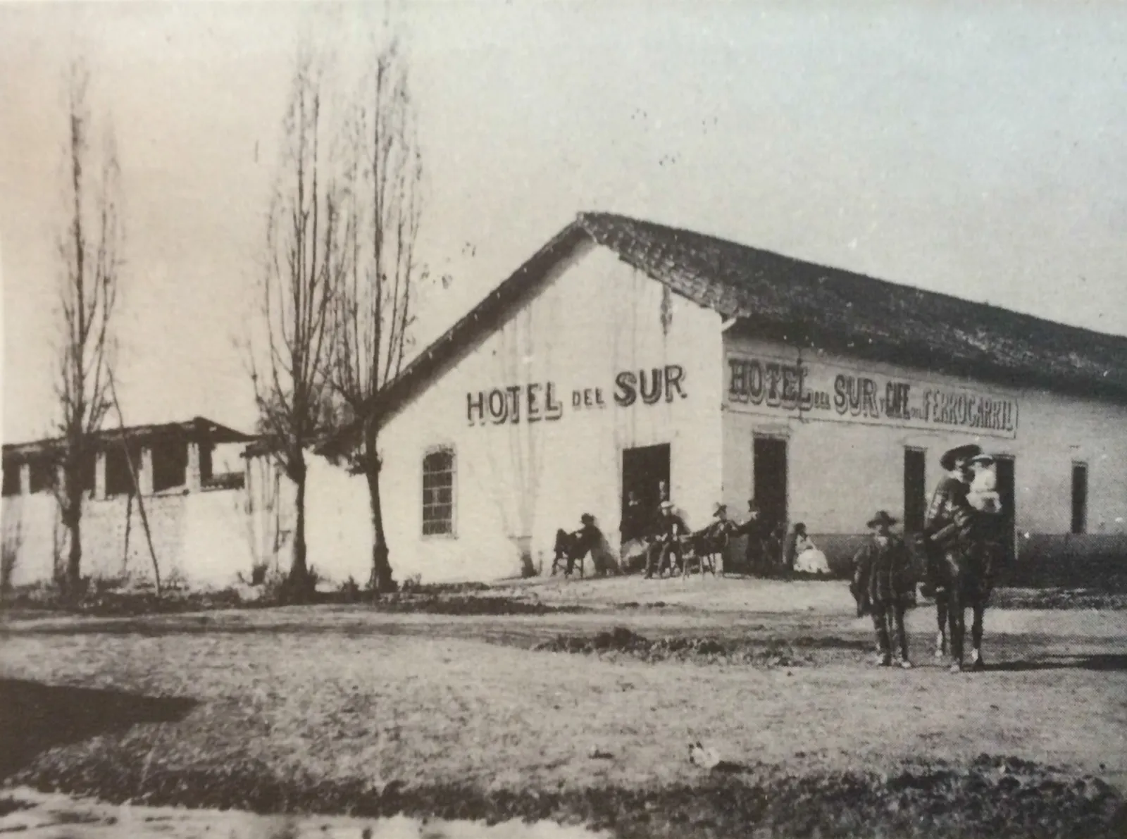 Hotel del sur en la estación central de ferrocarriles, 1859