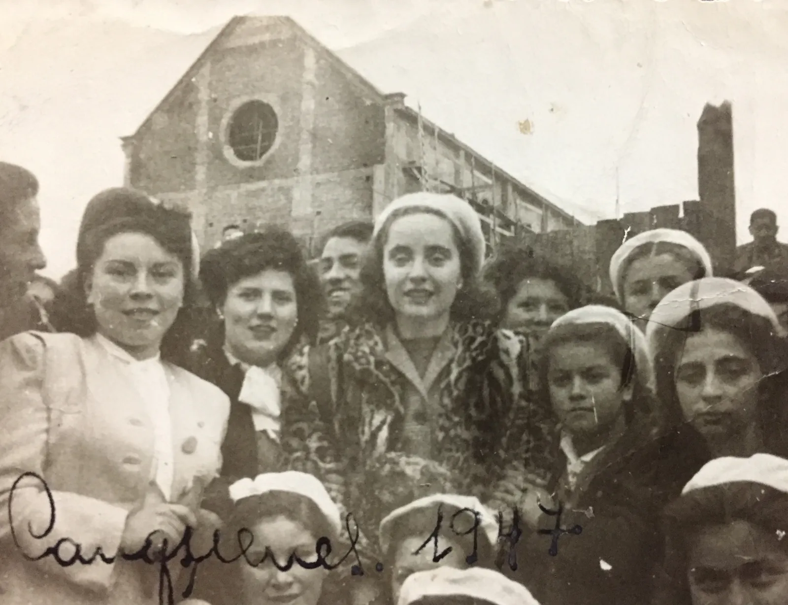 Construcción Iglesia San Pedro, 1947