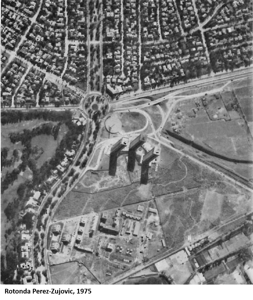 Rotonda Av. Kennedy - Americo Vespucio, 1975