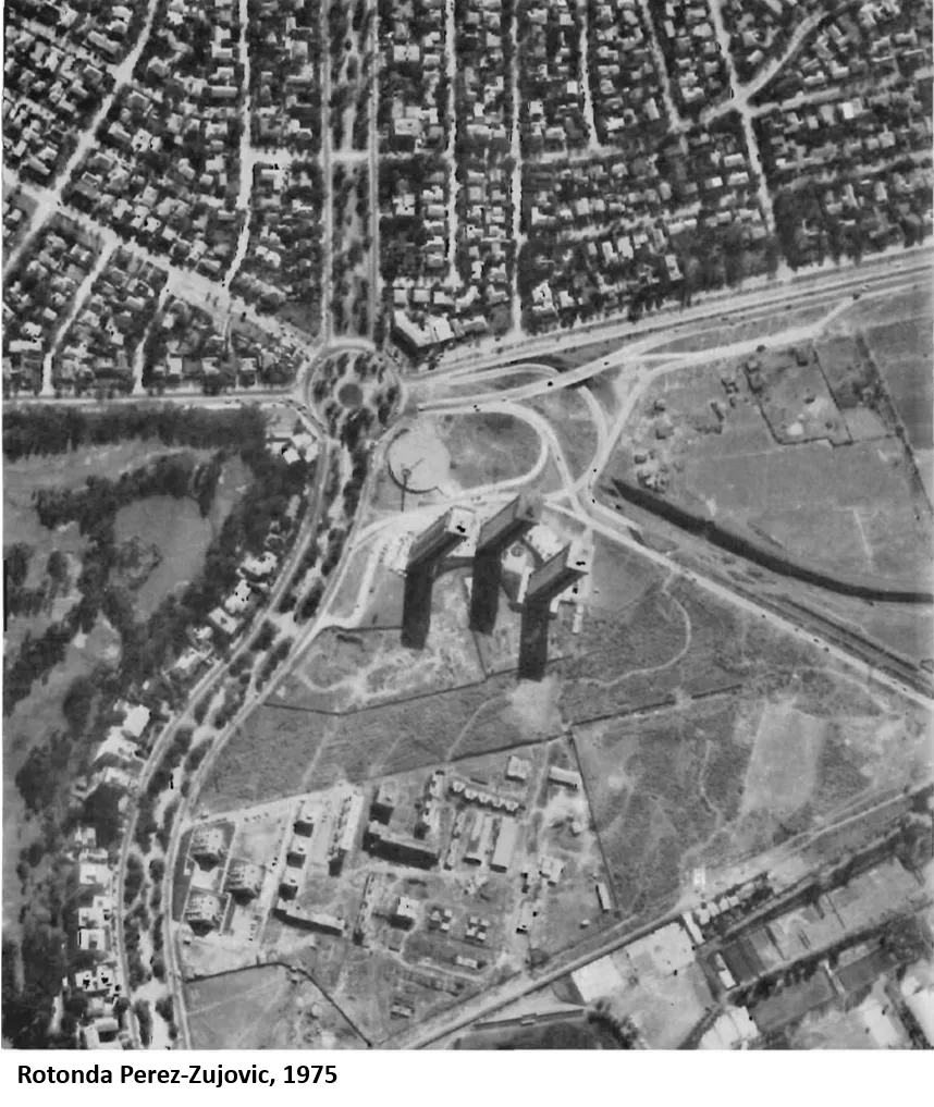Rotonda Av. Kennedy - Americo Vespucio, 1975