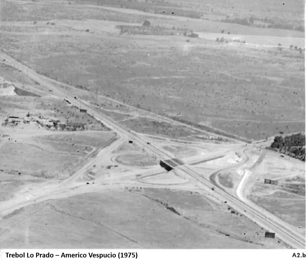 Trebol Lo Prado - Americo Vespucio, 1975
