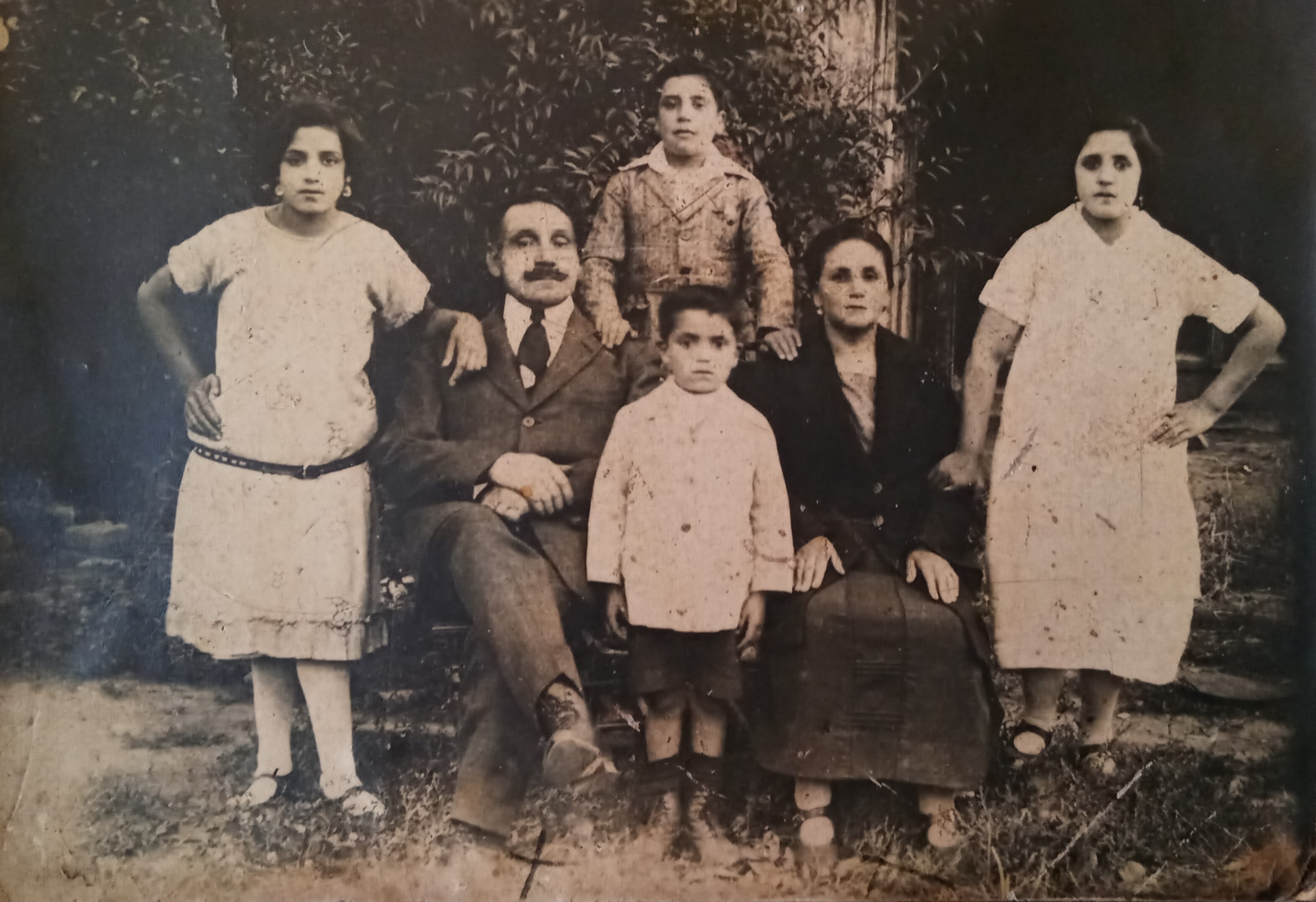 Familia Sandoval Pavez, 1922