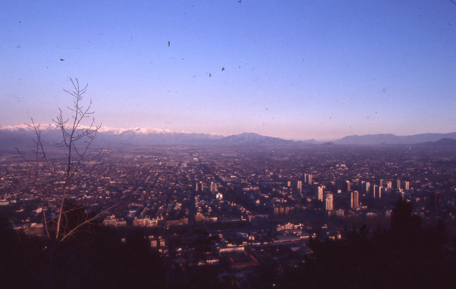 Vista de Santiago, 1980