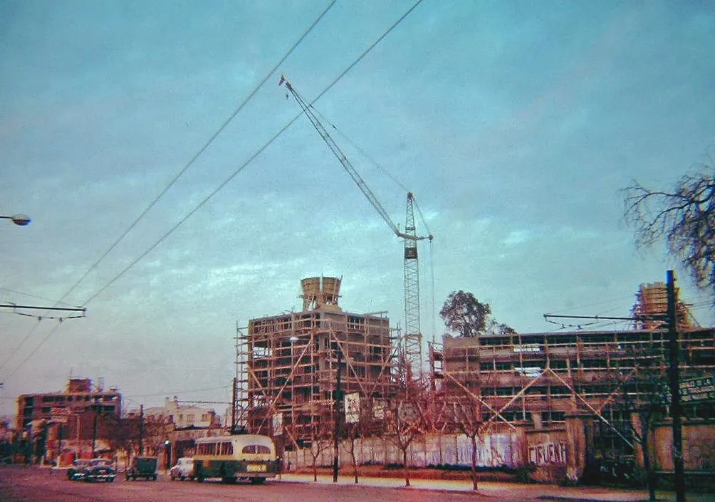 Avenida Providencia altura Carlos Antúnez, 1961
