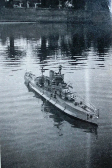 Acorazado "Latorre", Modelo a escala, 1931