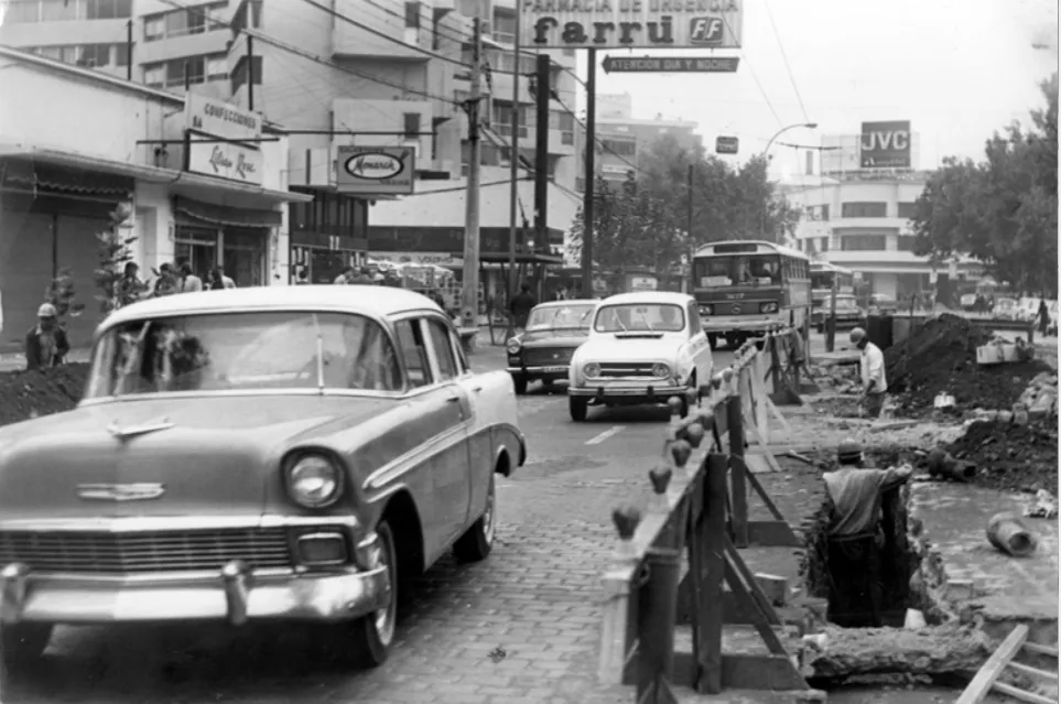 Avenida Pedro de Valdivia, 1975