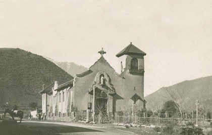 Parroquia Santa Rosa de Lo Barnechea, 1900