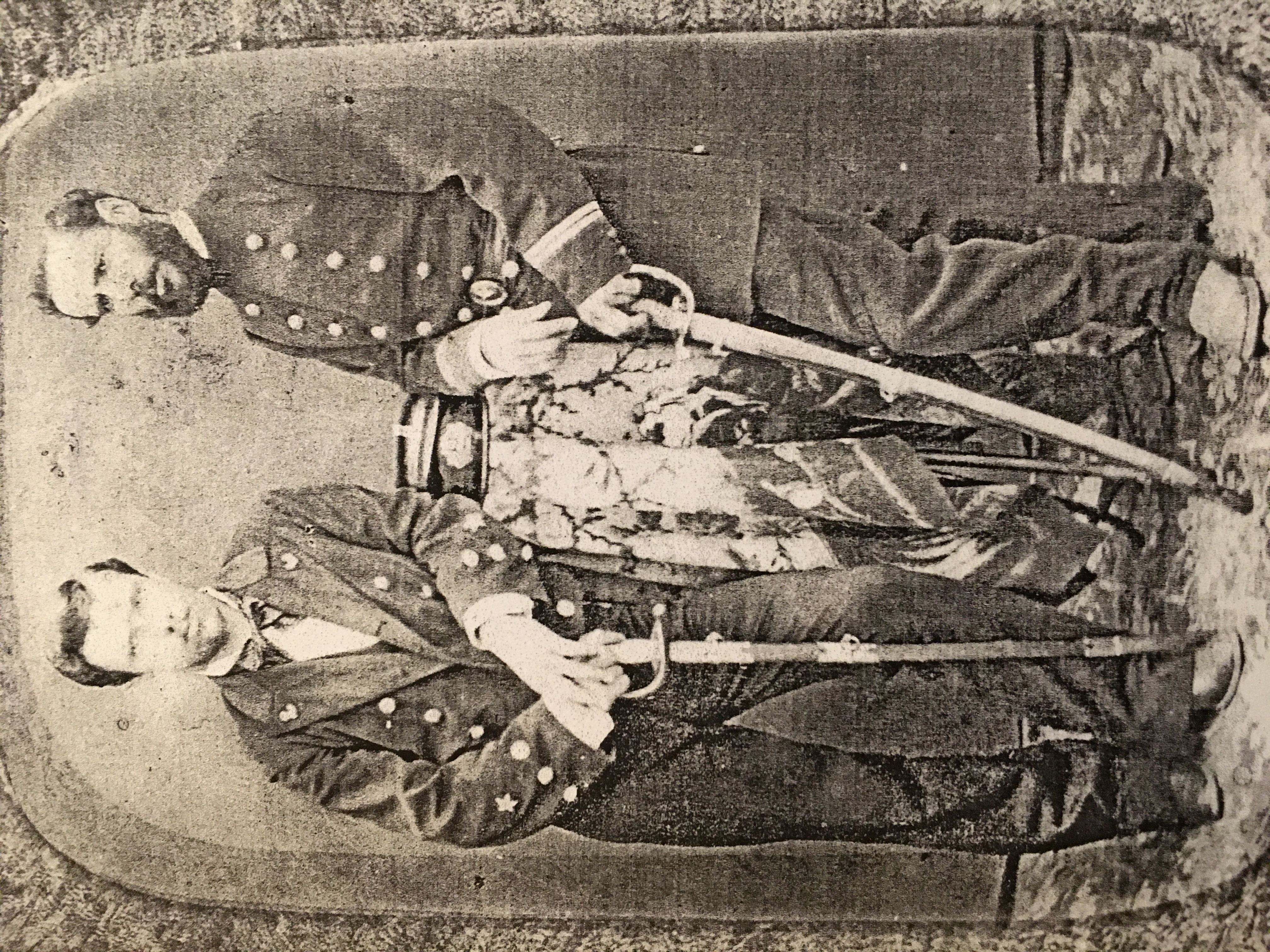 2 hermanos muertos en la Guerra del Pacifico, 1878