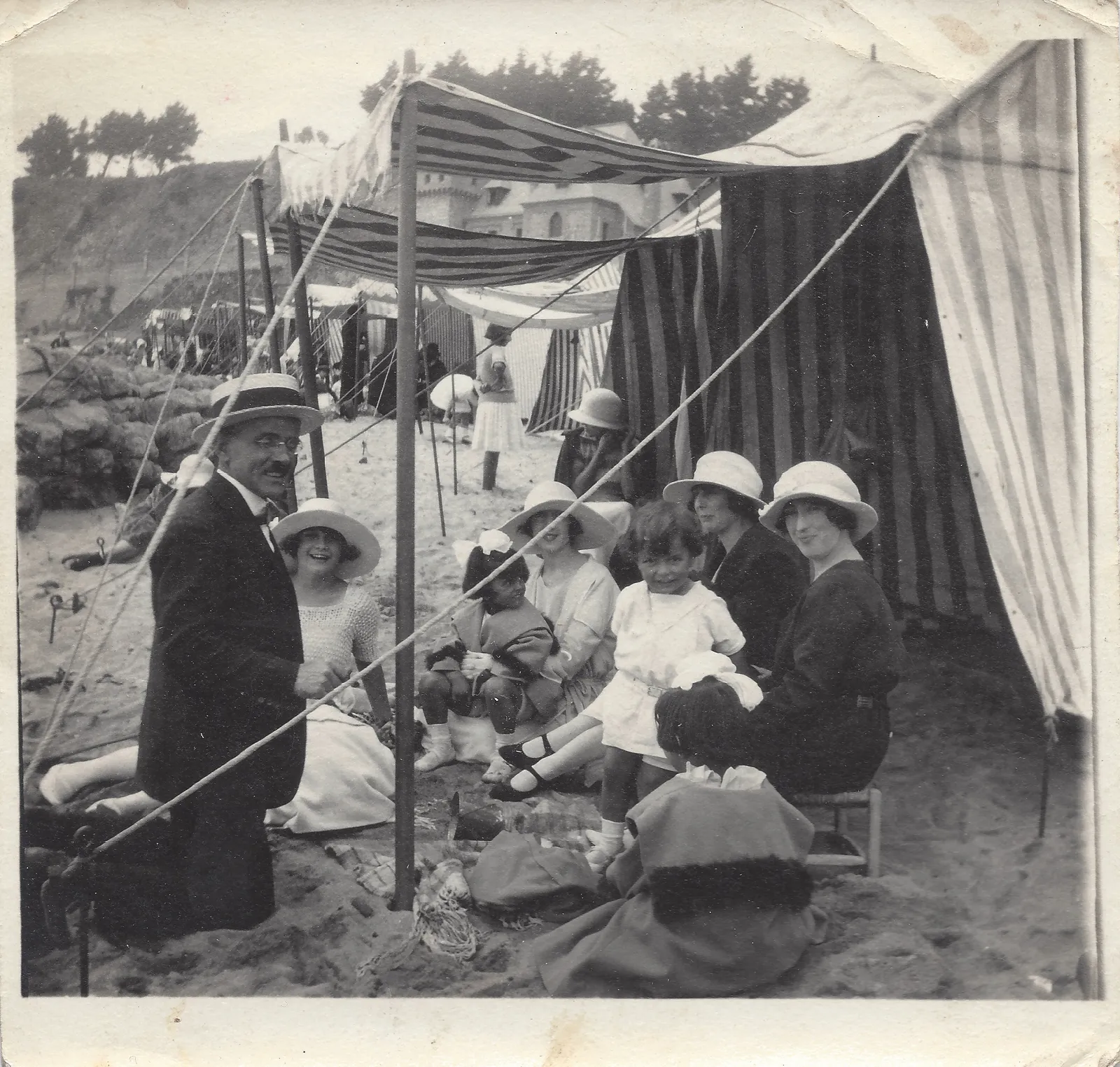 Playa Miramar, Viña del Mar, 1925