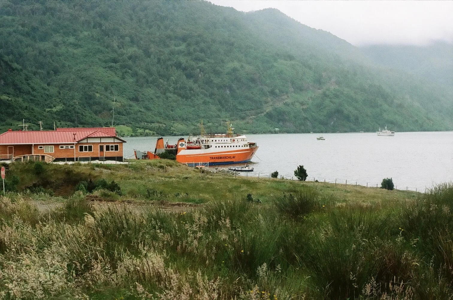 Puerto Chacabuco en 1990
