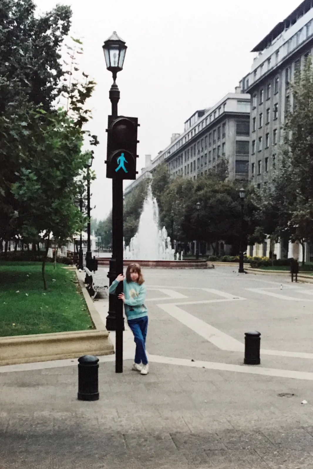 Paseo Bulnes a principios de los 90