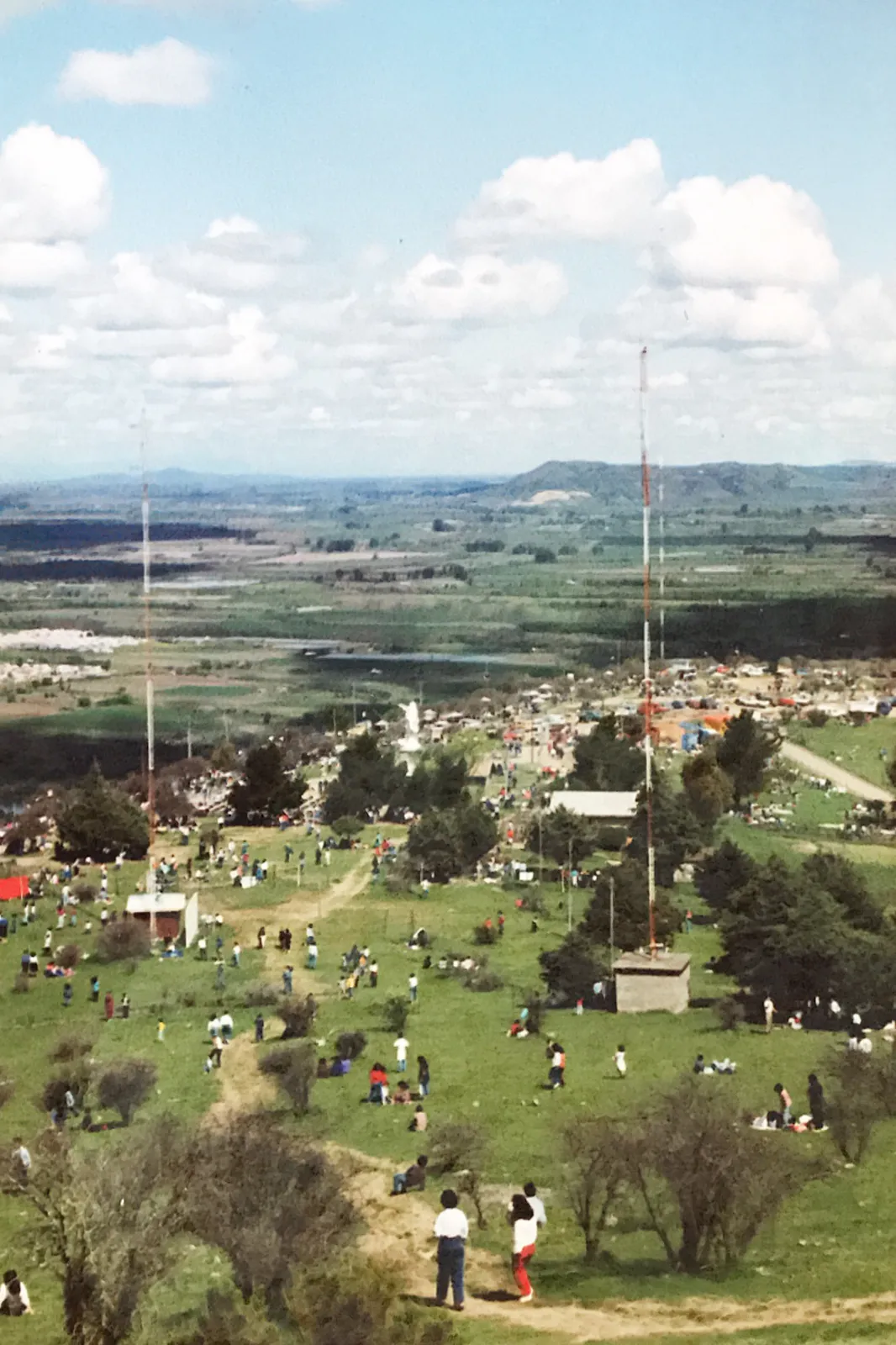 Fiestas Patrias en el cerro La Virgen, Talca