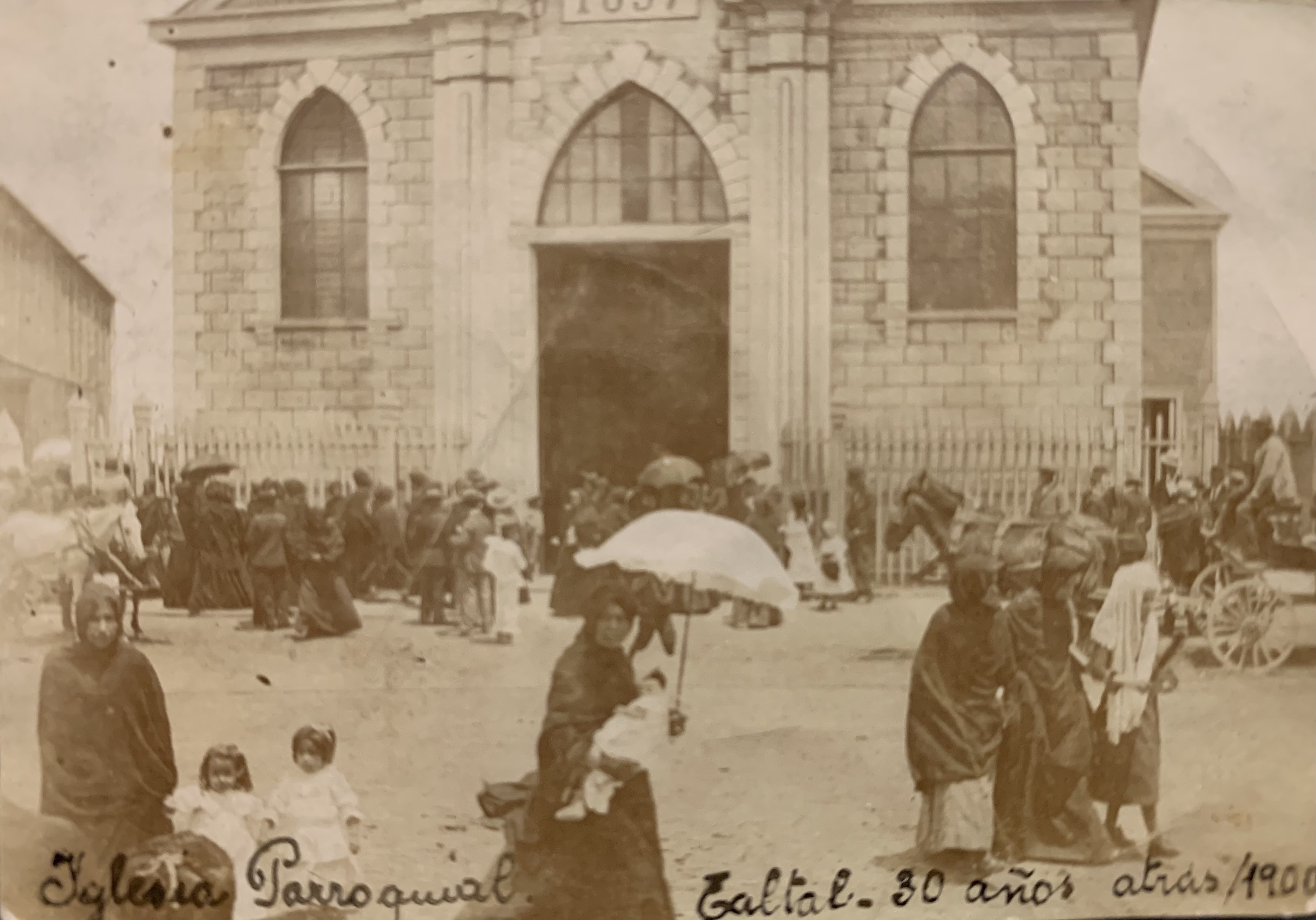 Iglesia Parroquial, Taltal, 1900