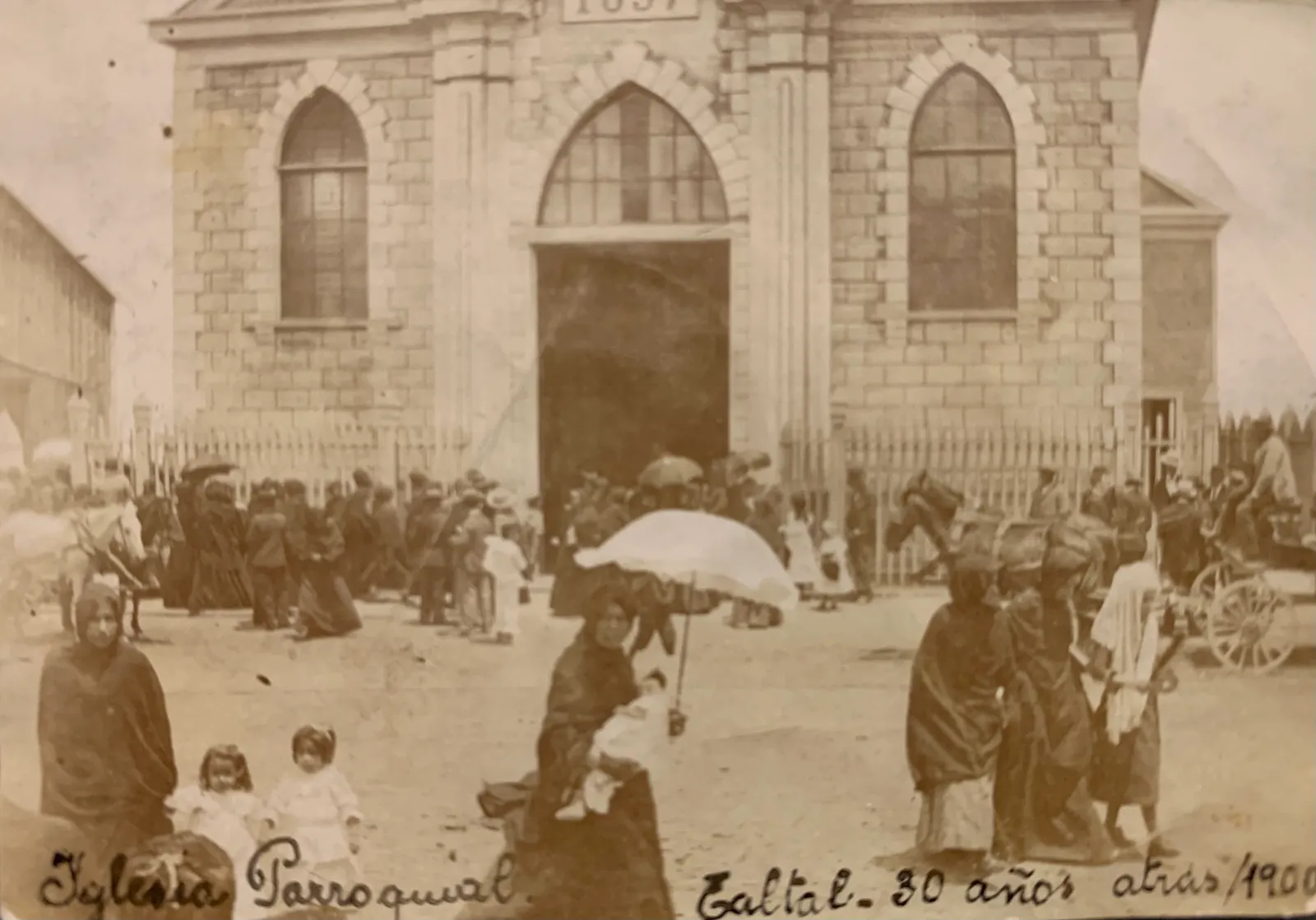 Iglesia Parroquial, Taltal, 1900