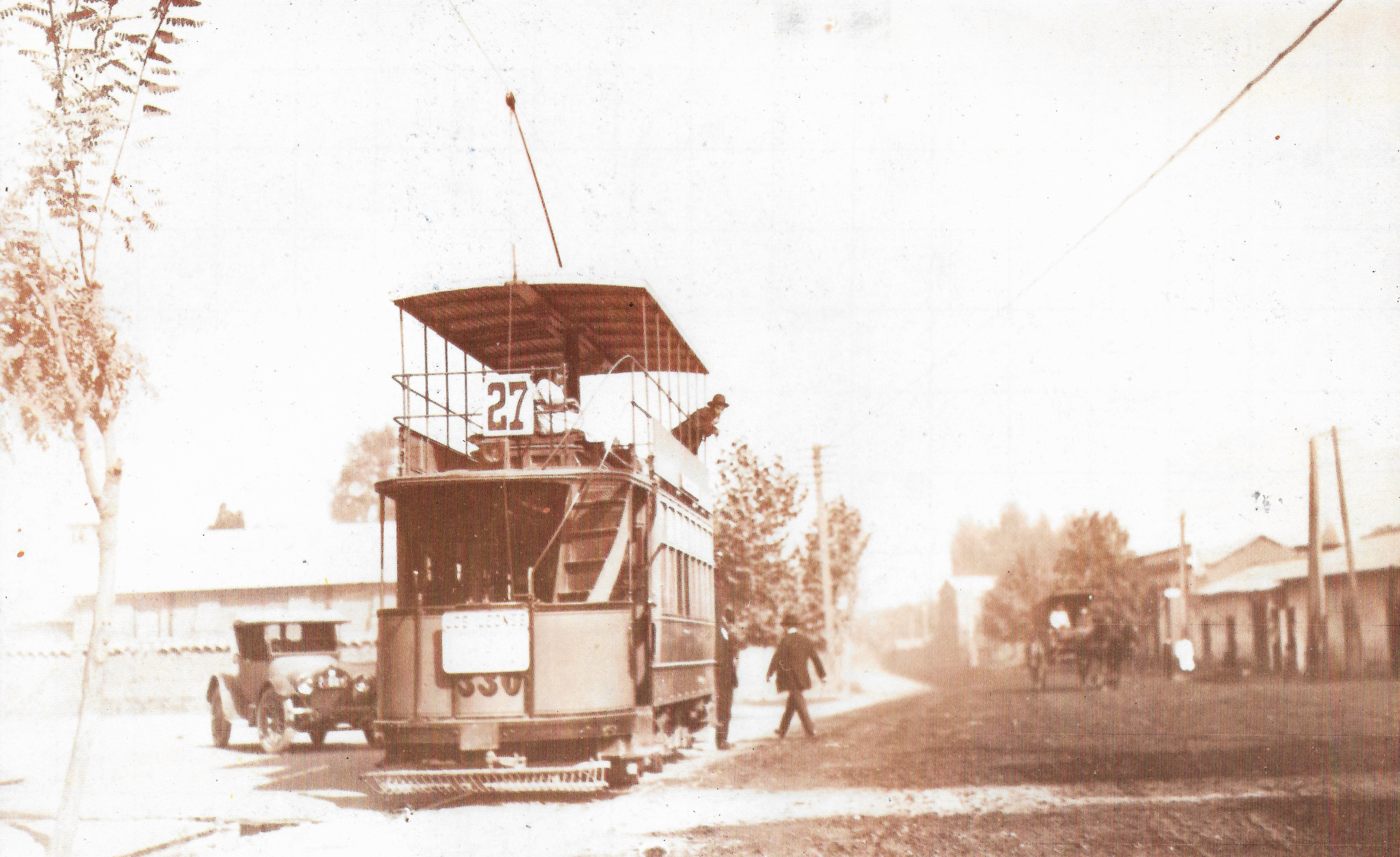 Avenida Providencia en 1920