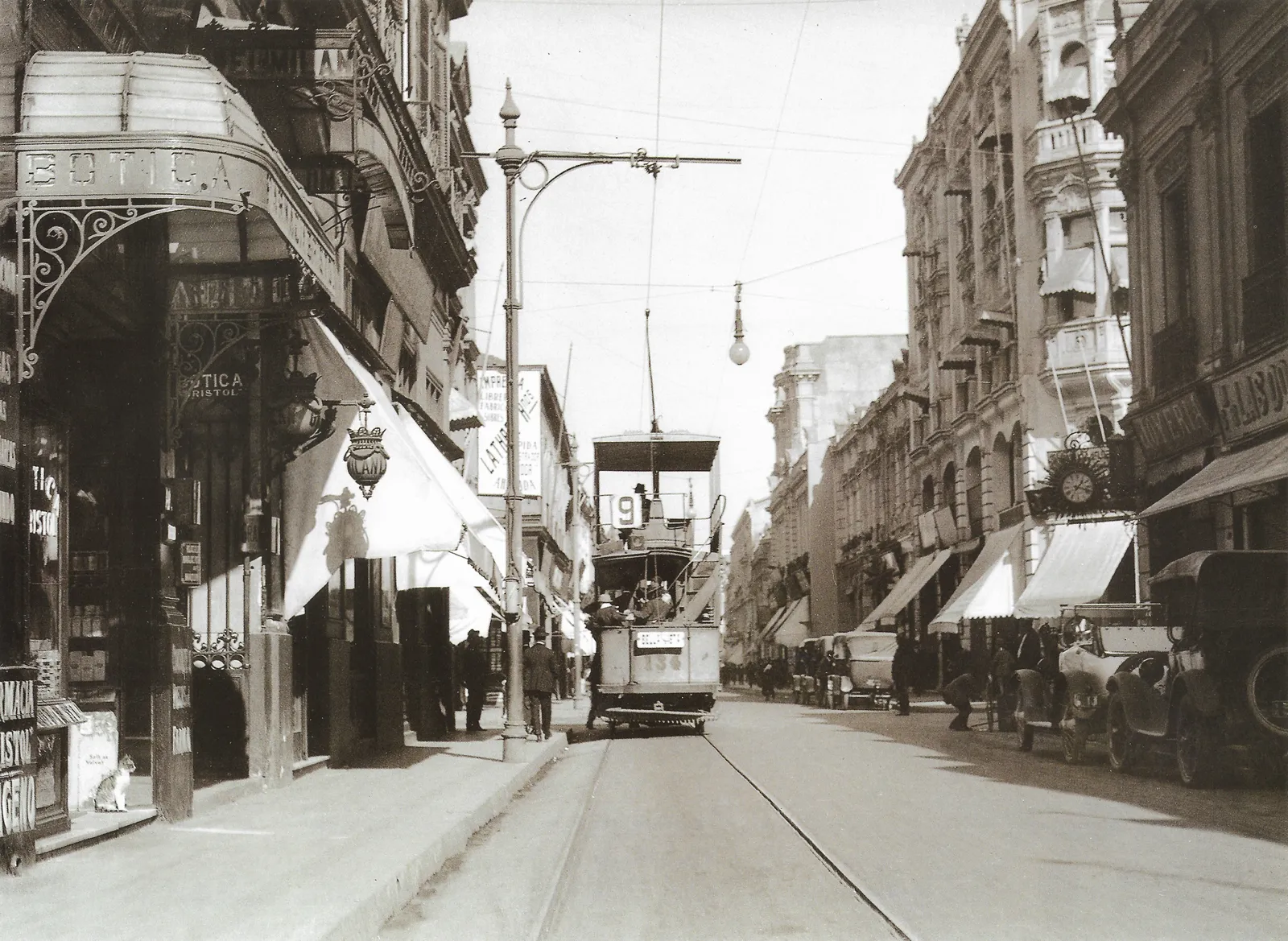 Calle Ahumada en 1920