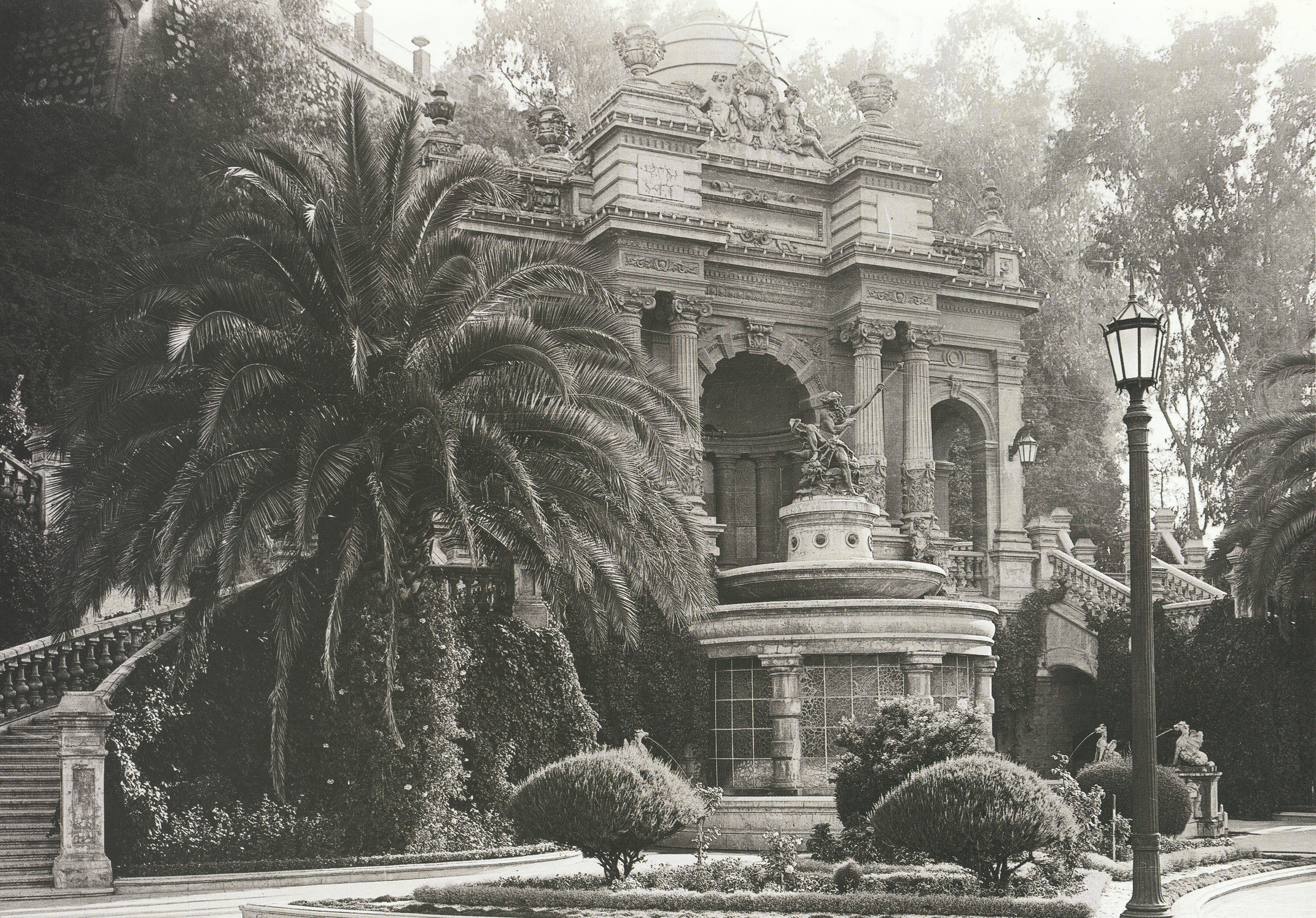 Cerro Santa Lucía en 1928