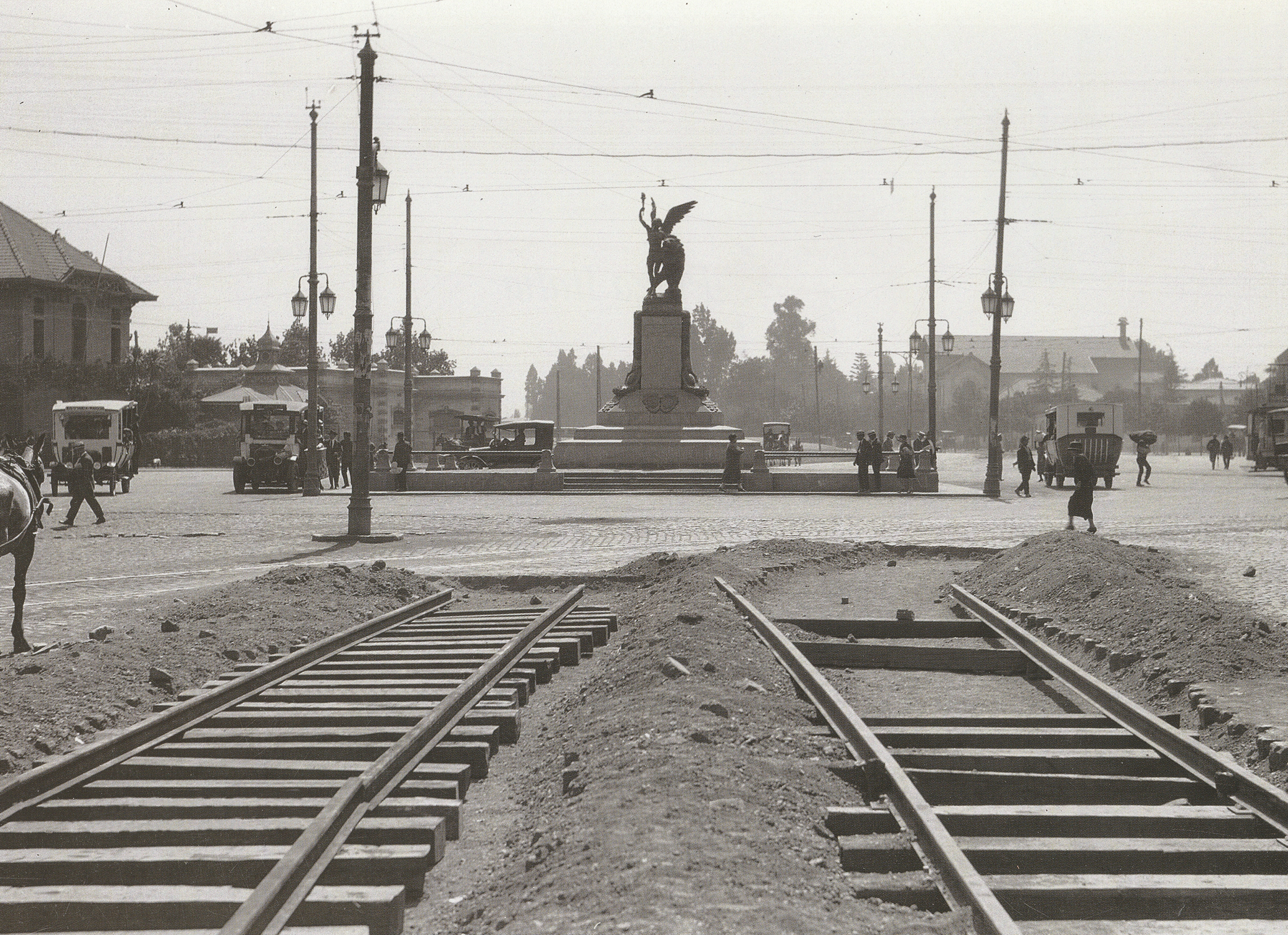 Plaza Italia en 1926