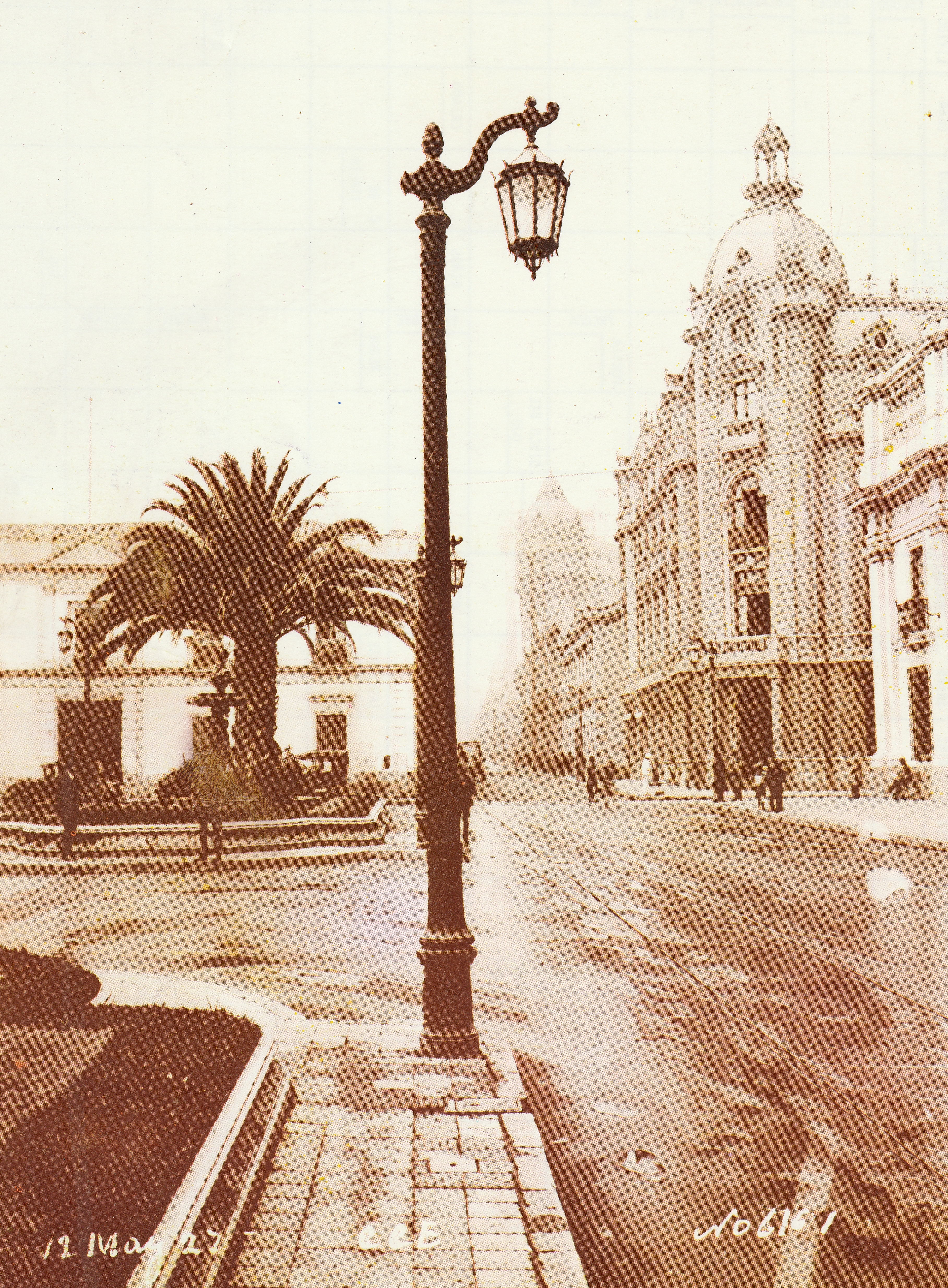 Moneda y Morandé en 1927