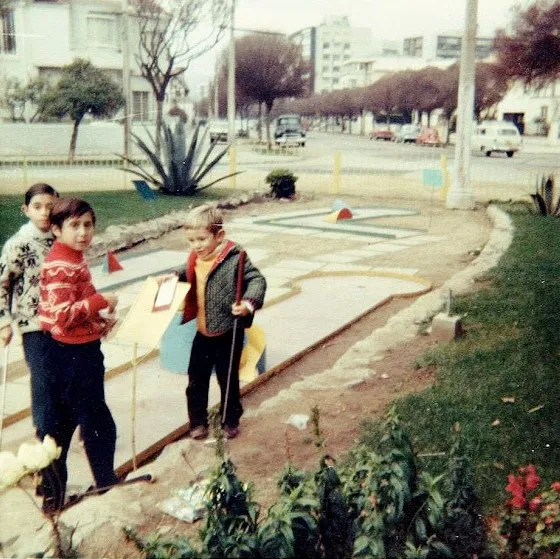 Mini Golf, Plaza Colombia, Viña del Mar, 1970