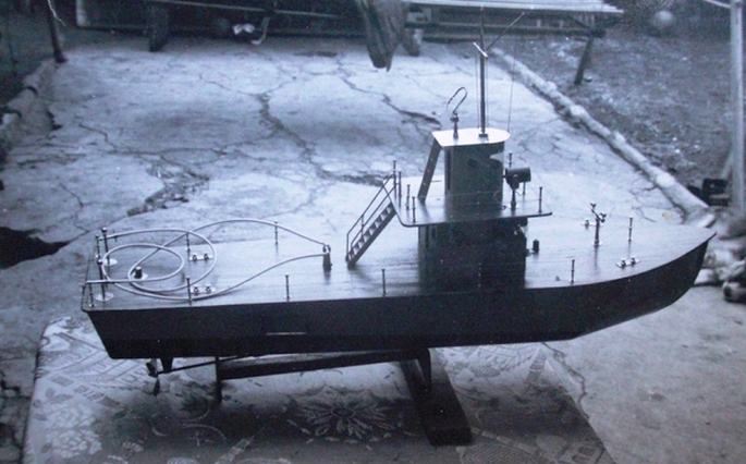 Lancha Bomba, juguete GUILIMAR, 1972