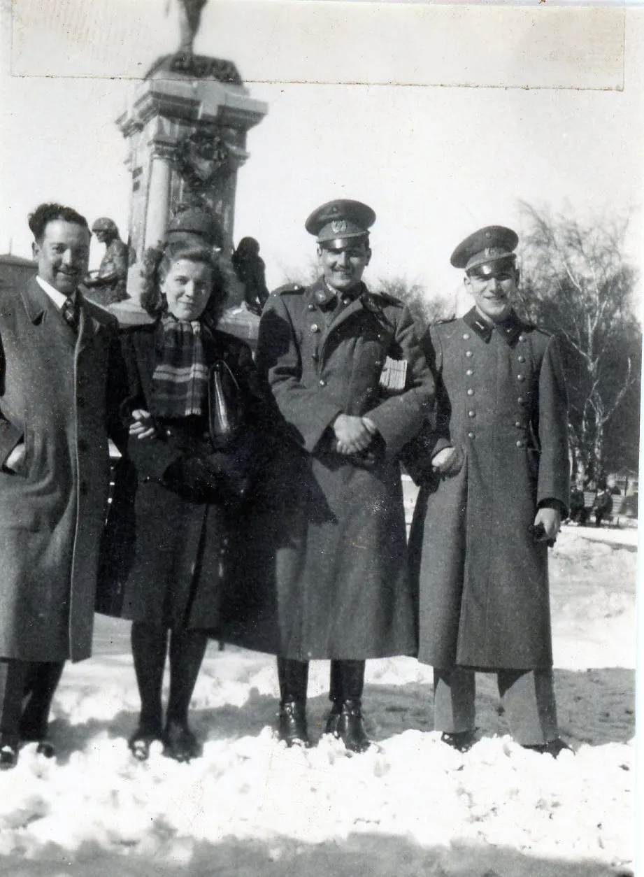 Invierno en Punta Arenas, 1947