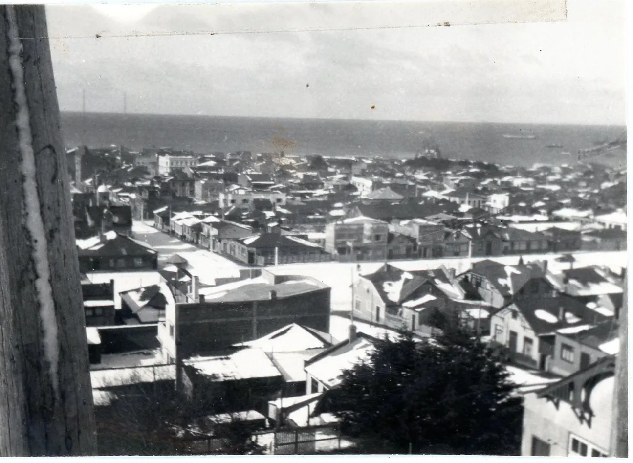 Invierno en Punta Arenas, 1947