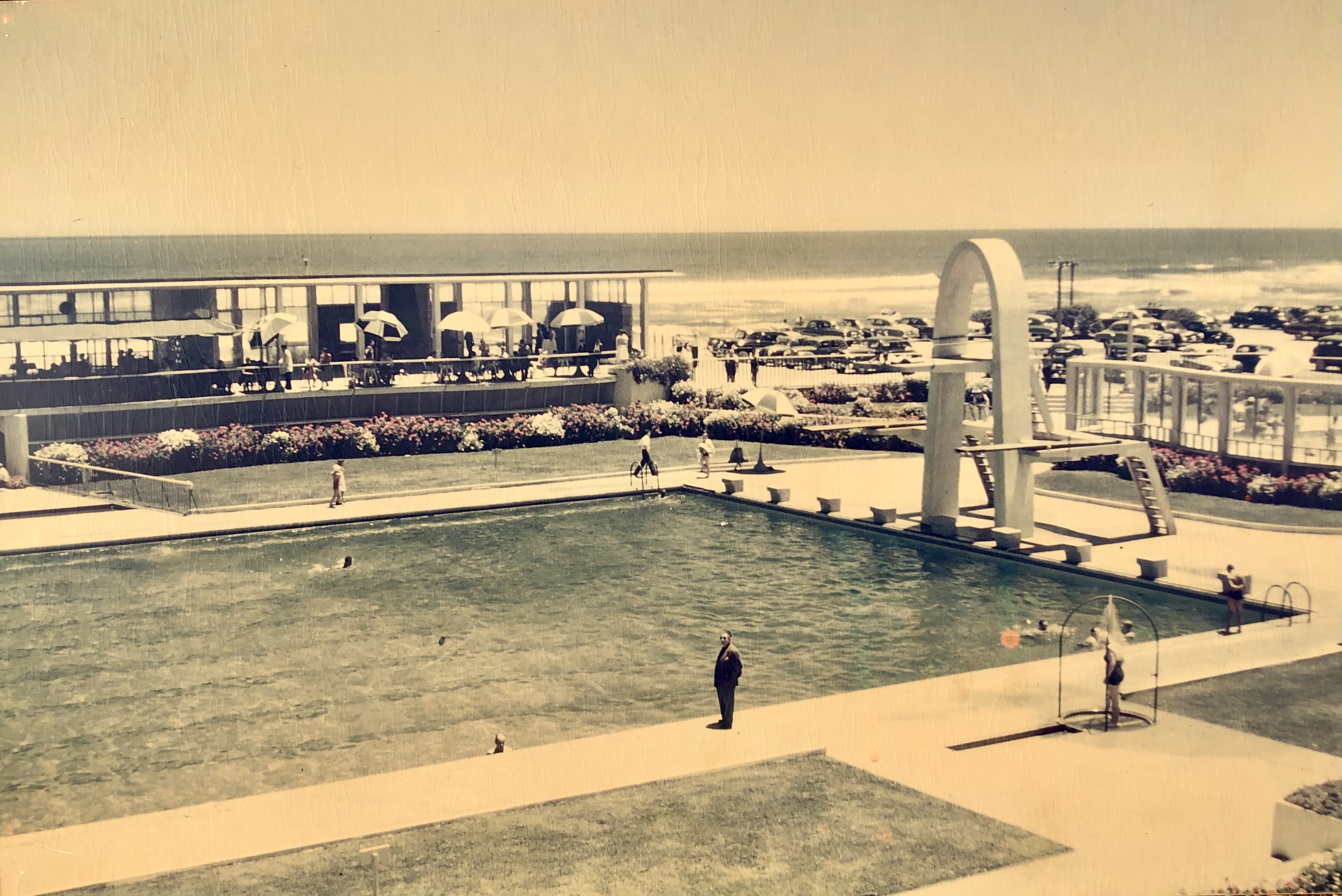Piscina Olímpica Rocas de Santo Domingo, 1950
