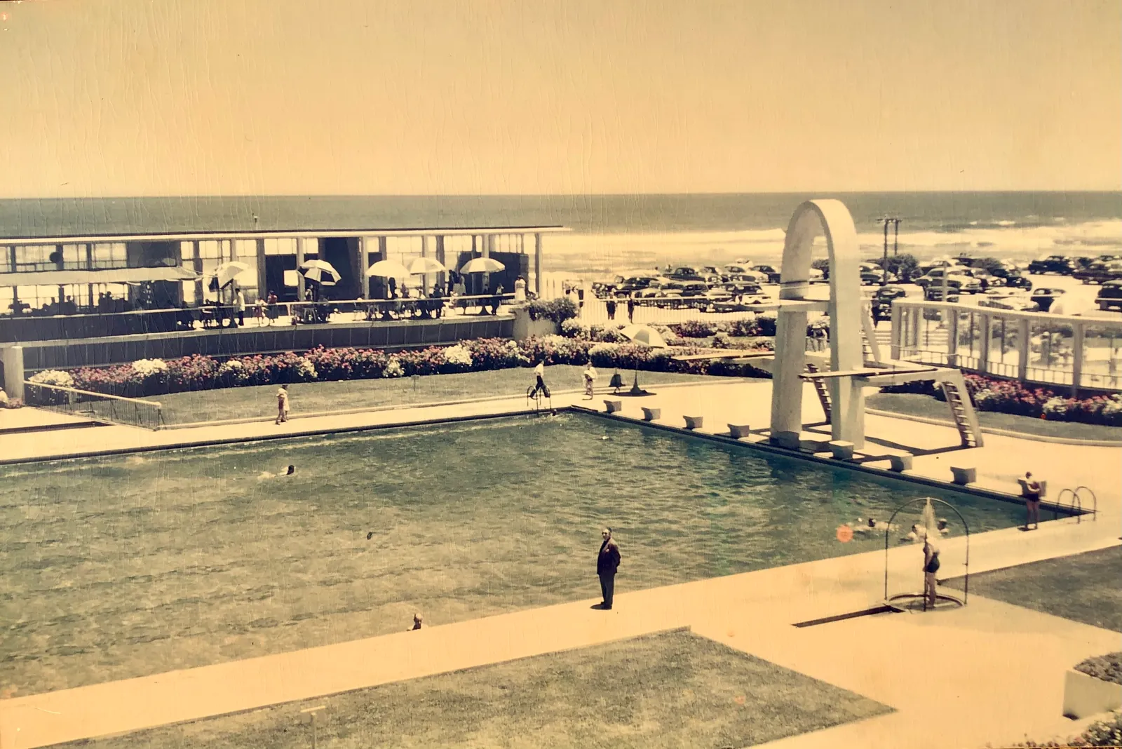 Piscina Olímpica Rocas de Santo Domingo, 1950