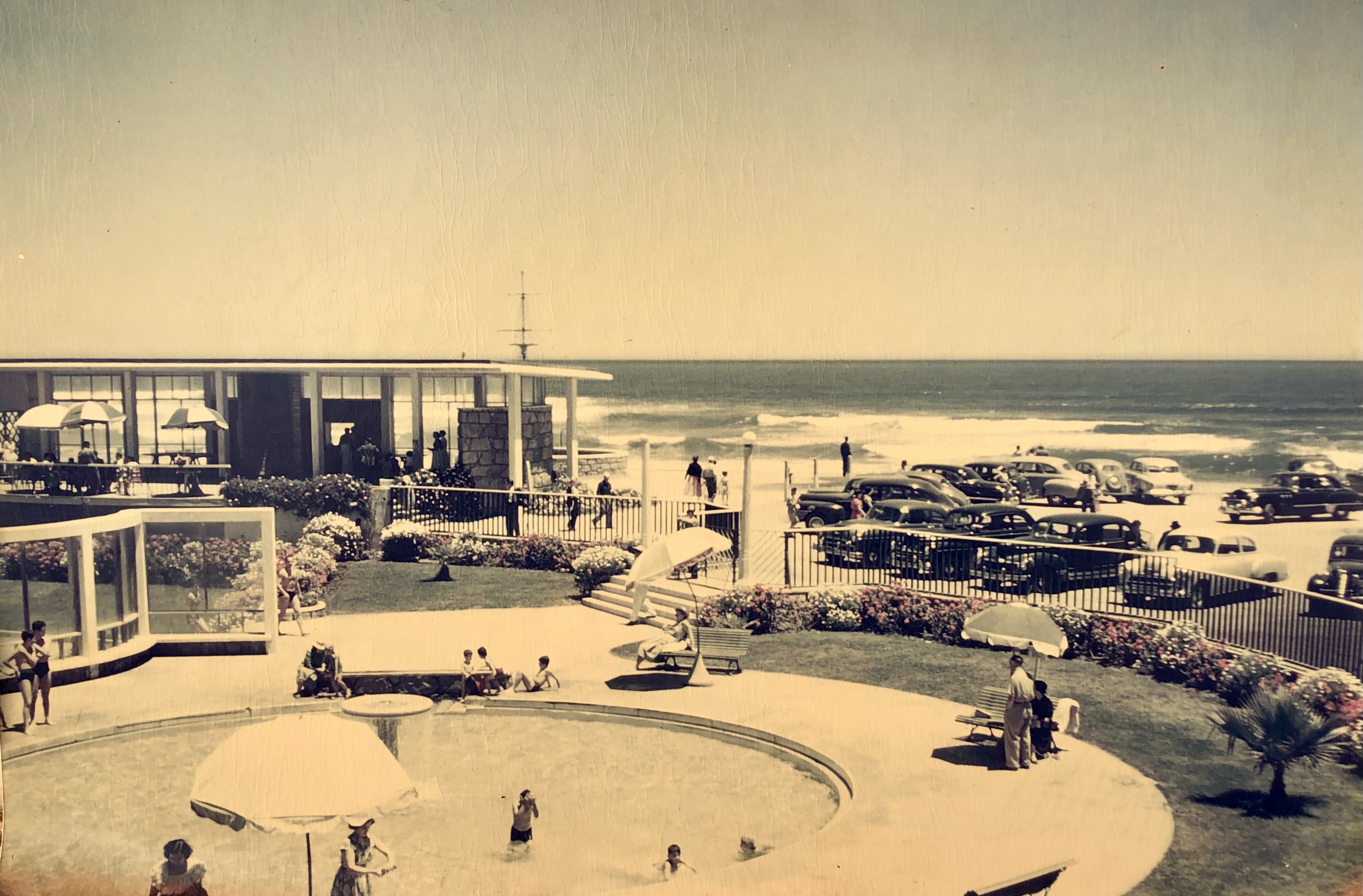 Piscina olímpica municipal Rocas de Santo Domingo, 1950