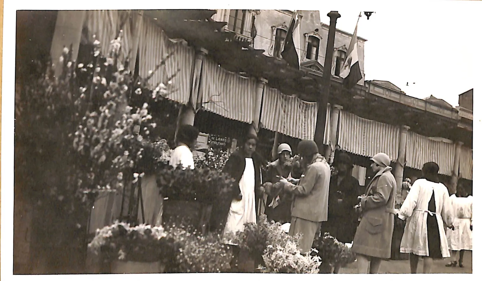 Pérgola de las Flores, 1920