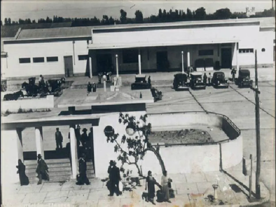 Estación de linares en 1950