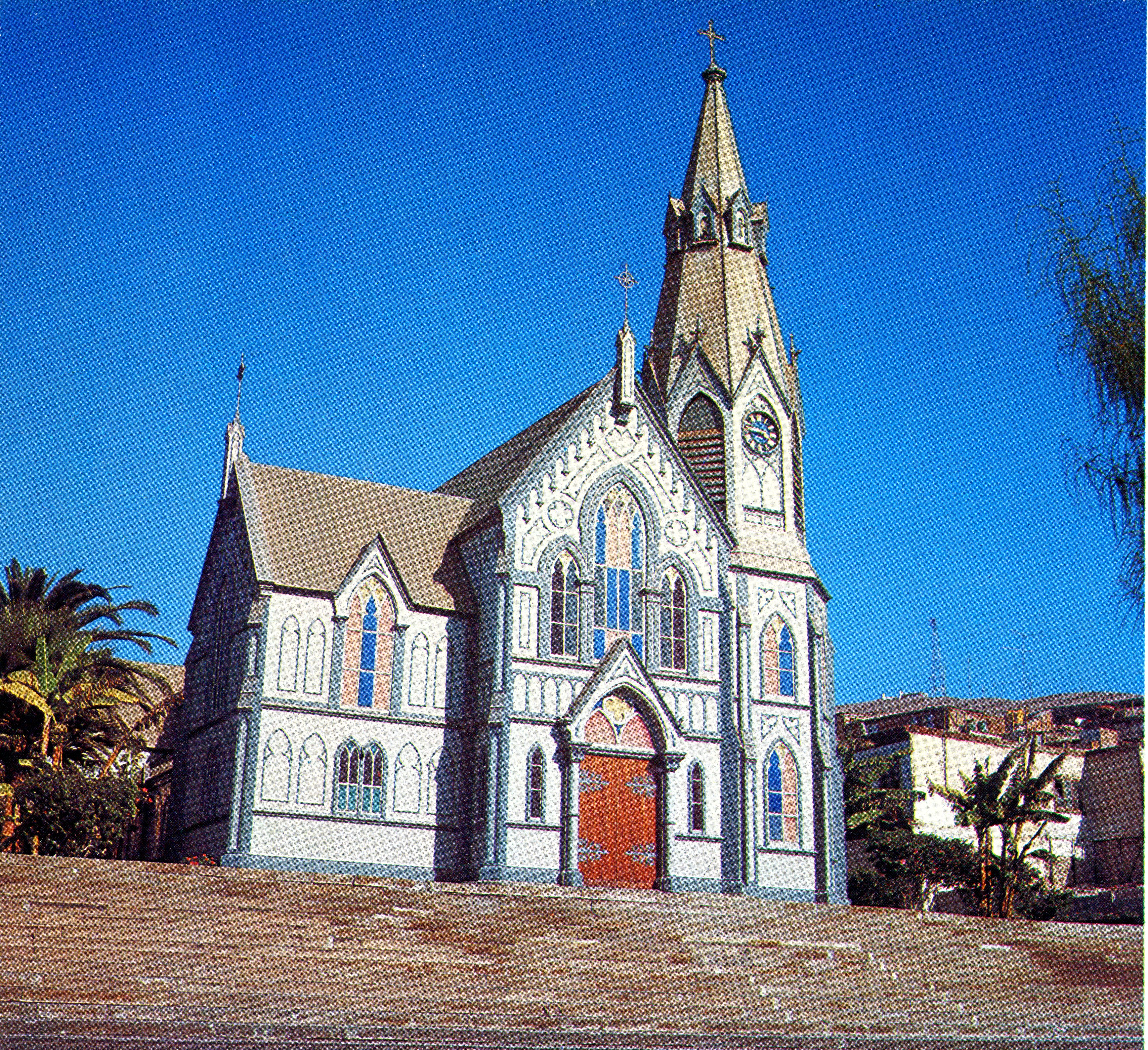 Iglesia San Marcos de Arica en 1980