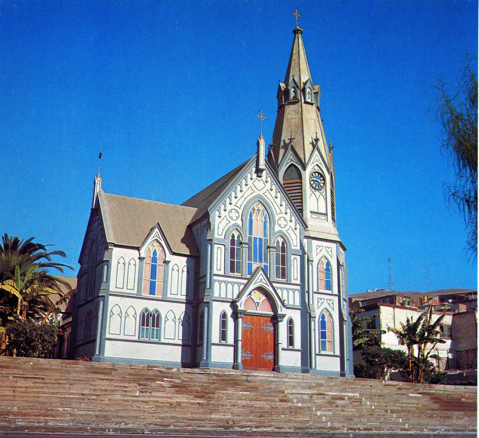Iglesia San Marcos de Arica en 1980