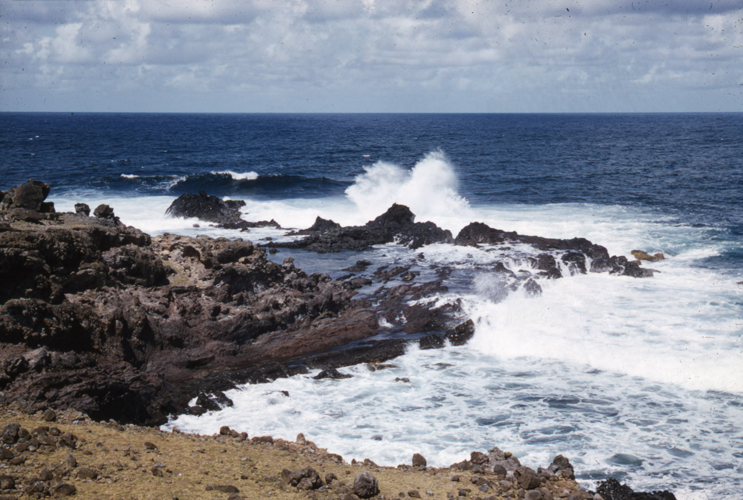 Borde costero Rapa Nui, 1956