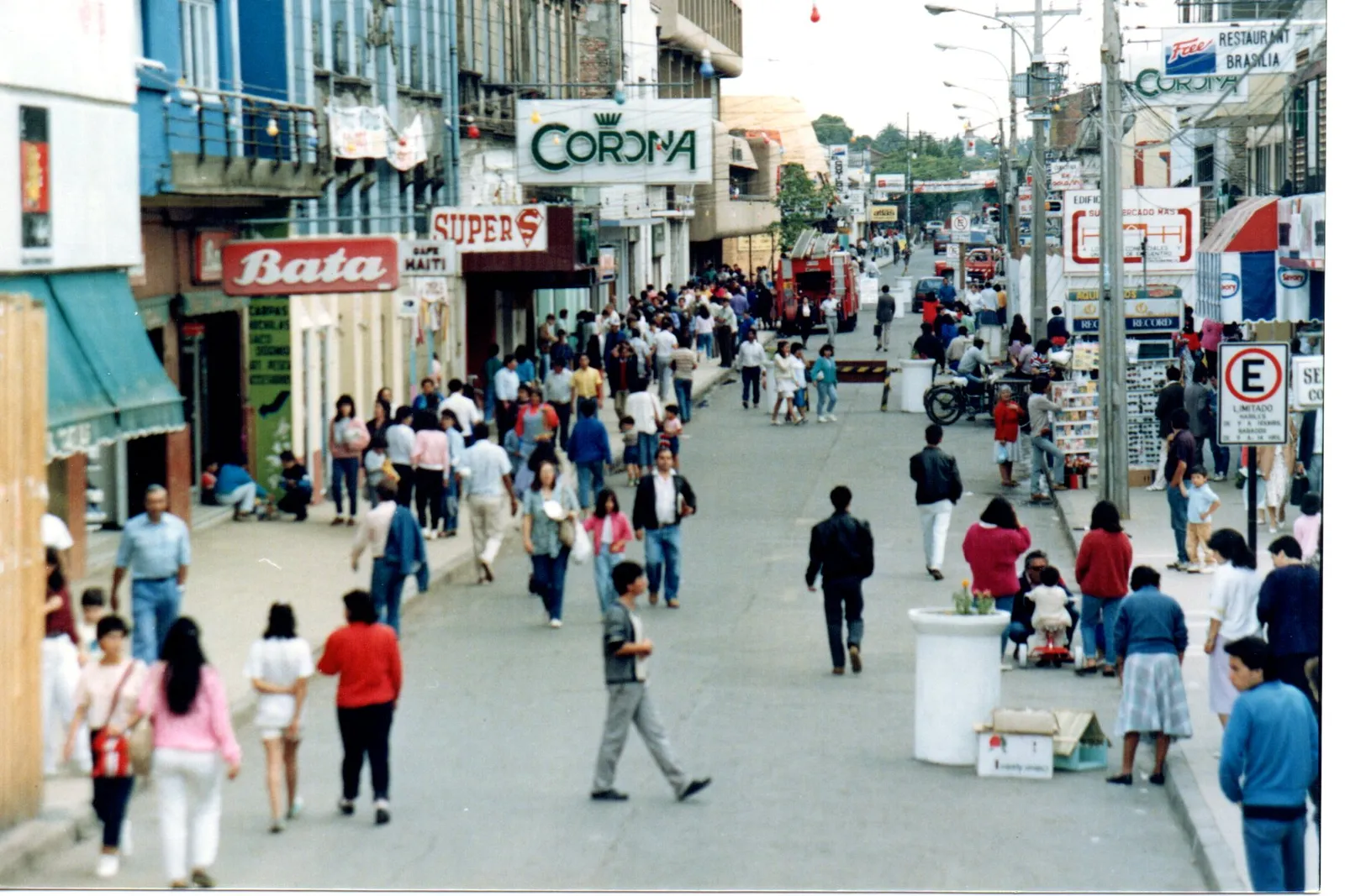 Calle Colón de Los Ángeles en 1989