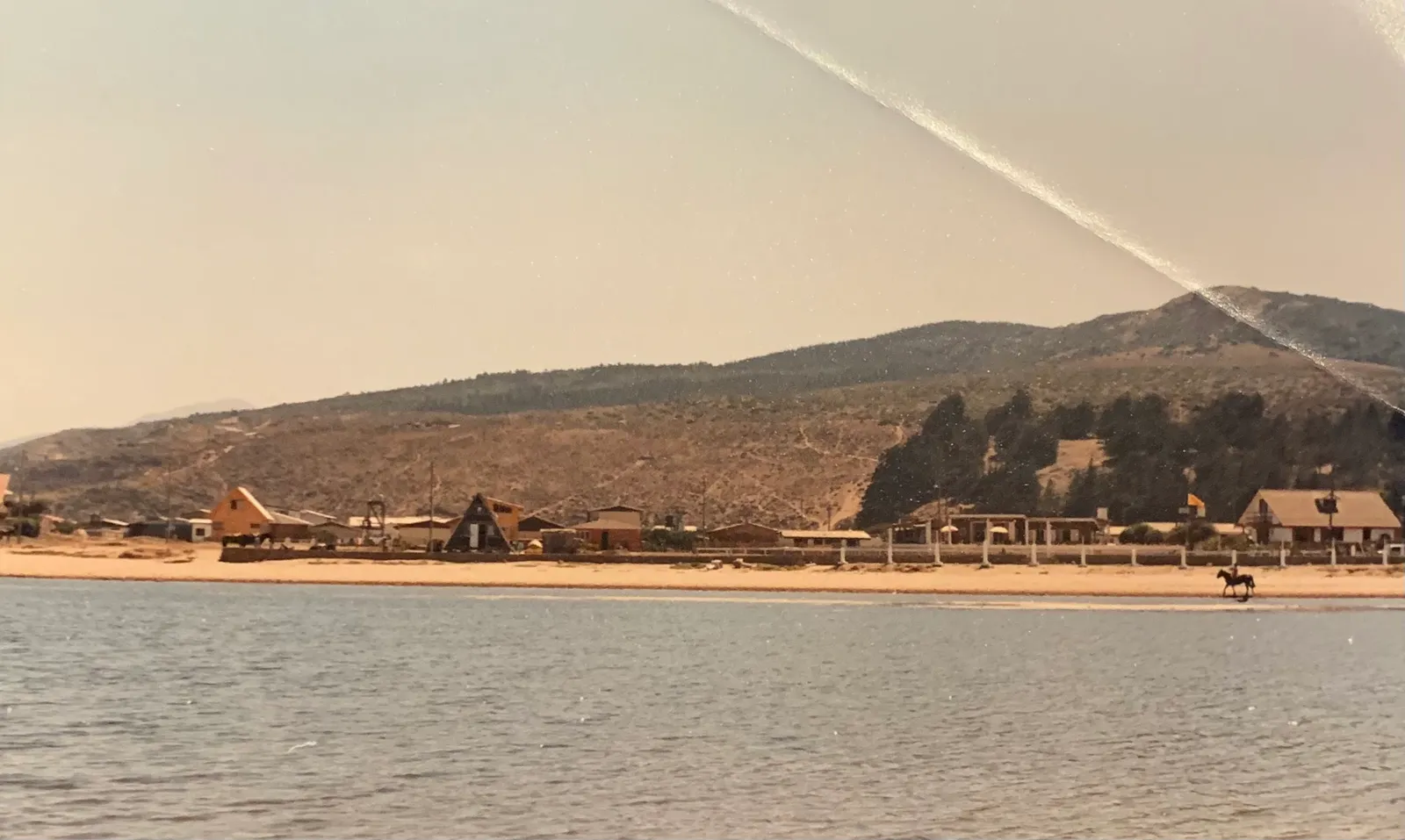 Laguna de Zapallar en 1990
