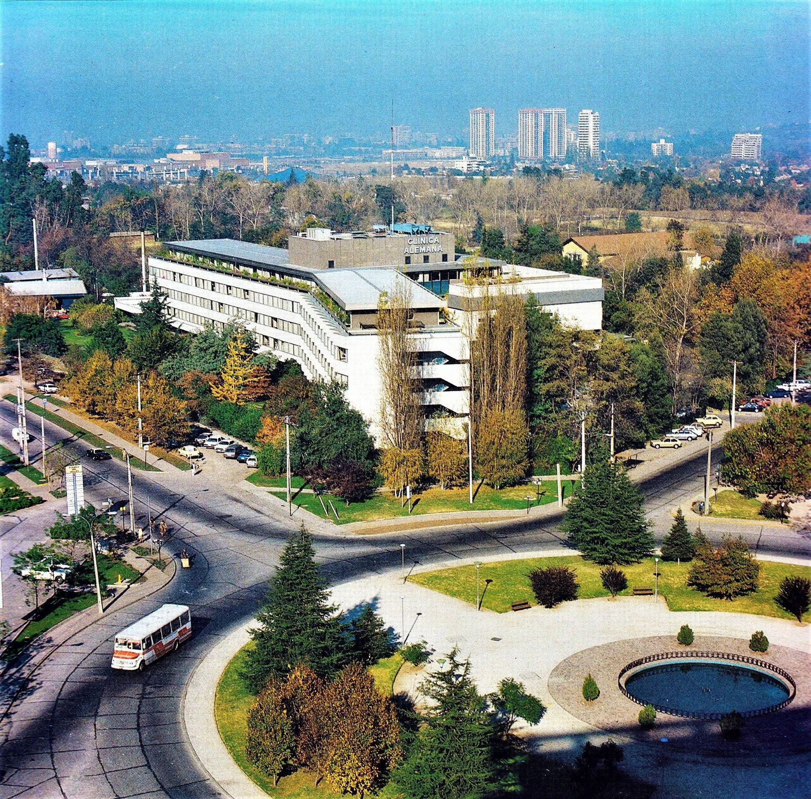 Rotonda Irene Frei, año 1985