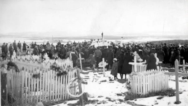 Cementerio de Puerto Natales en 1925
